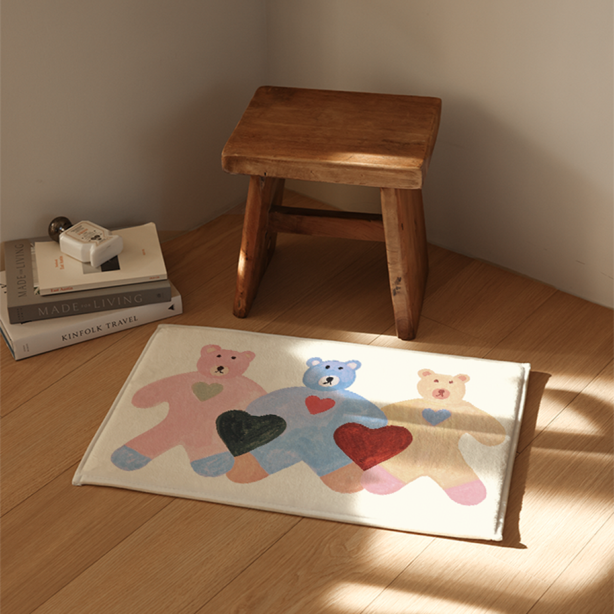 뚜누(TOUNOU) 홈브루아이디어클럽 작가, love bears 발매트