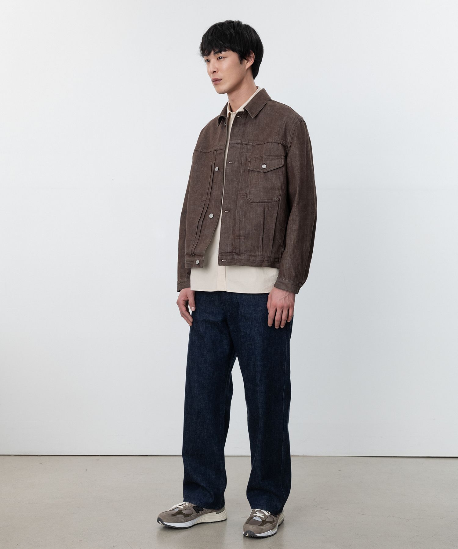 【POTTERY】ONE WASHED WIDE DENIM MUSINSA | POTTERY One Washed Wide Denim - Blue