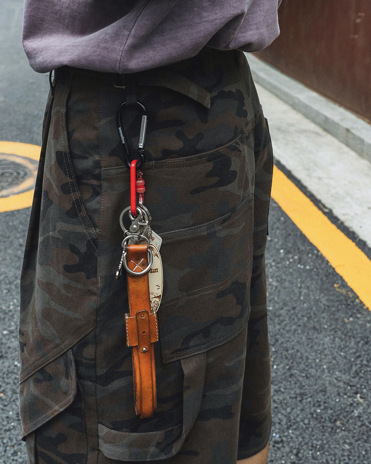 카락터(KARACTOR) Cargo bermuda shorts / Camo