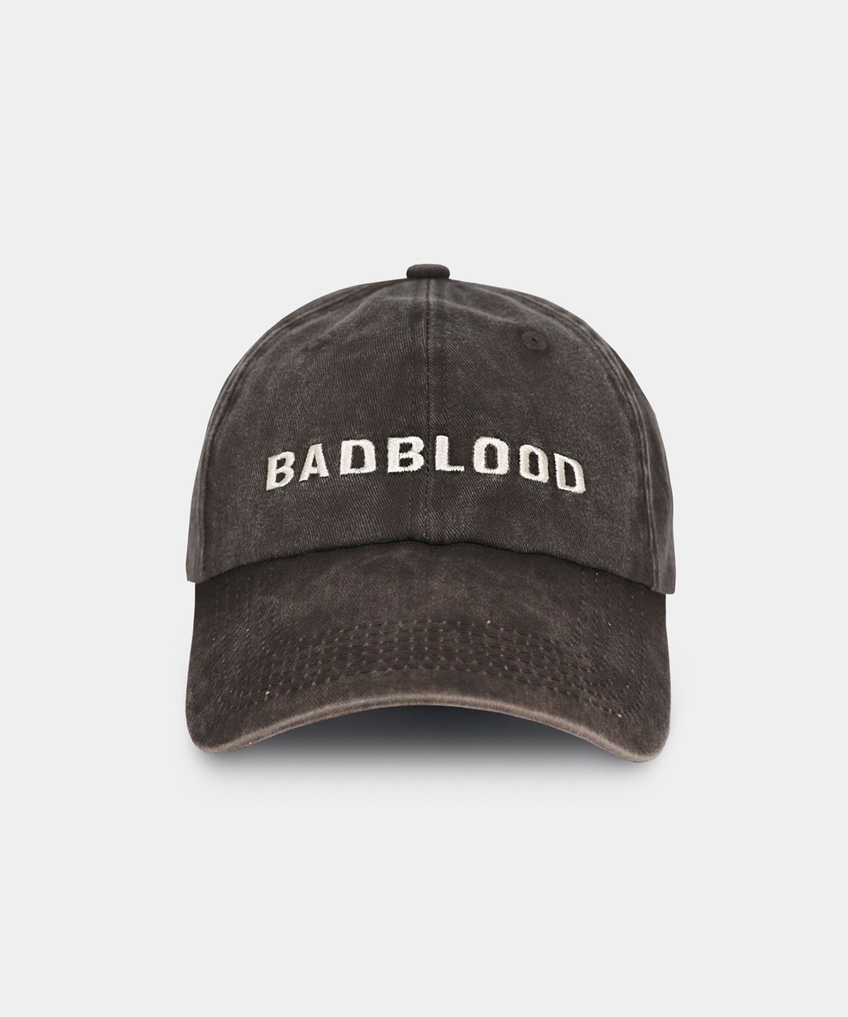 MUSINSA | BADBLOOD Vintage Logo Ball Cap - Brown