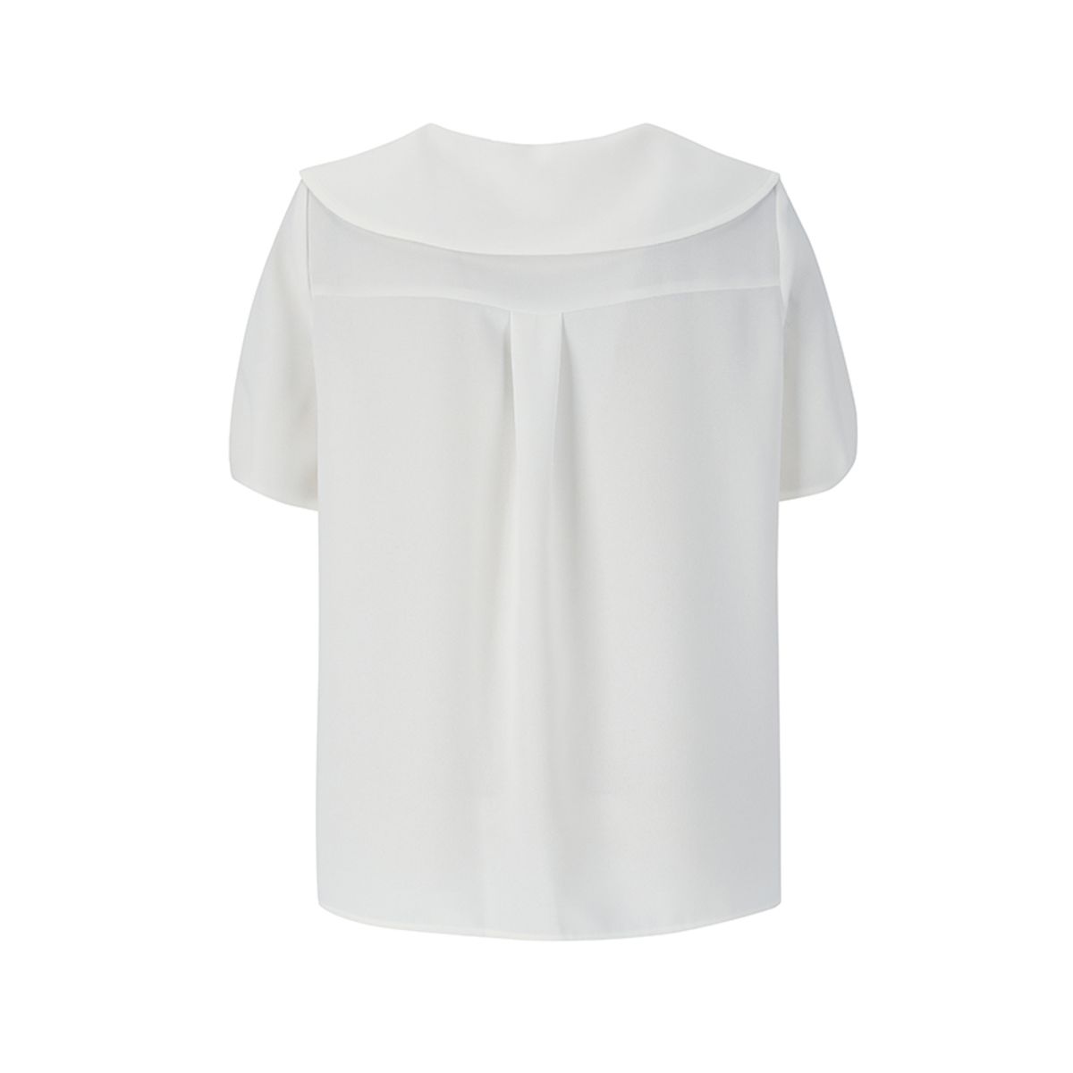 숲(SOUP) 칼라 변형 반팔 블라우스(SZ5SS37)