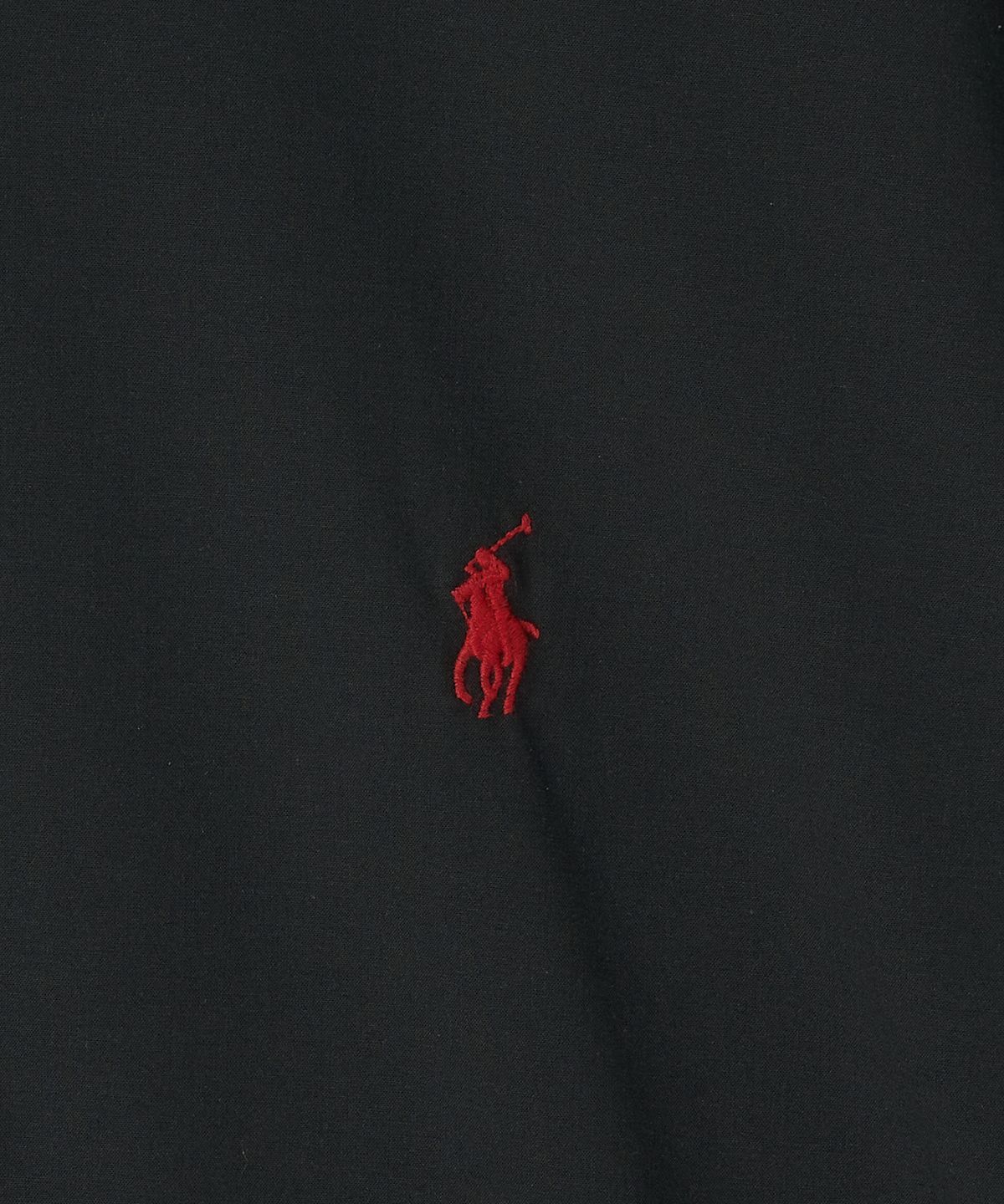 폴로 랄프 로렌(POLO RALPH LAUREN) 커스텀핏 포플린 셔츠 - 블랙