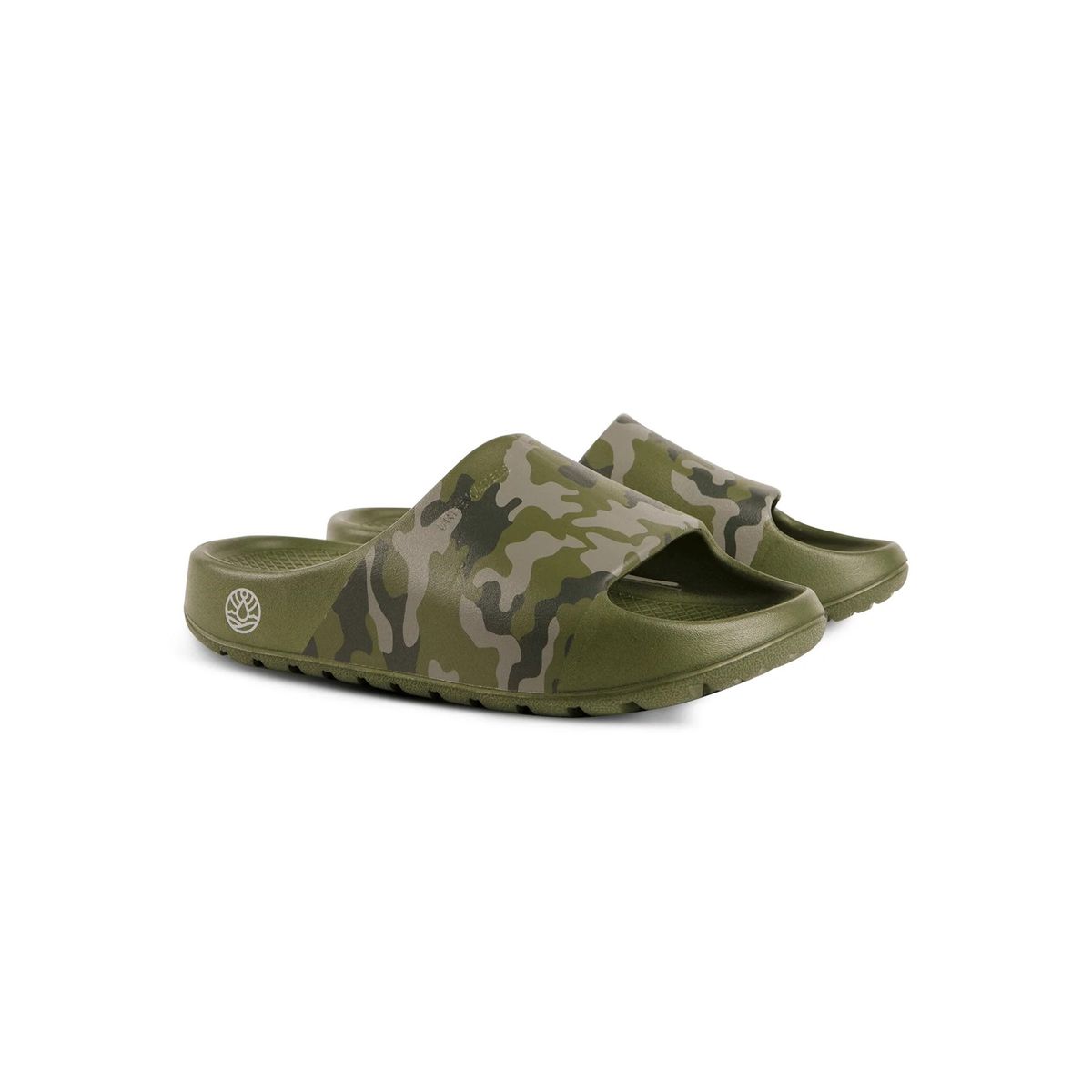 프리워터스(FREEWATERS) 클라우드9 슬라이드 OLIVE CAMO