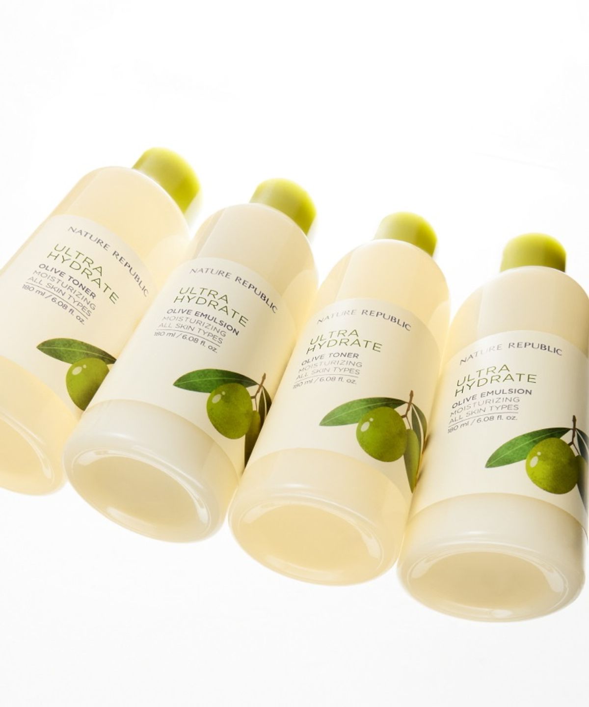 네이처리퍼블릭(NATURE REPUBLIC) 진짜진짜 촉촉한 올리브 2종 세트 (토너+에멀전)