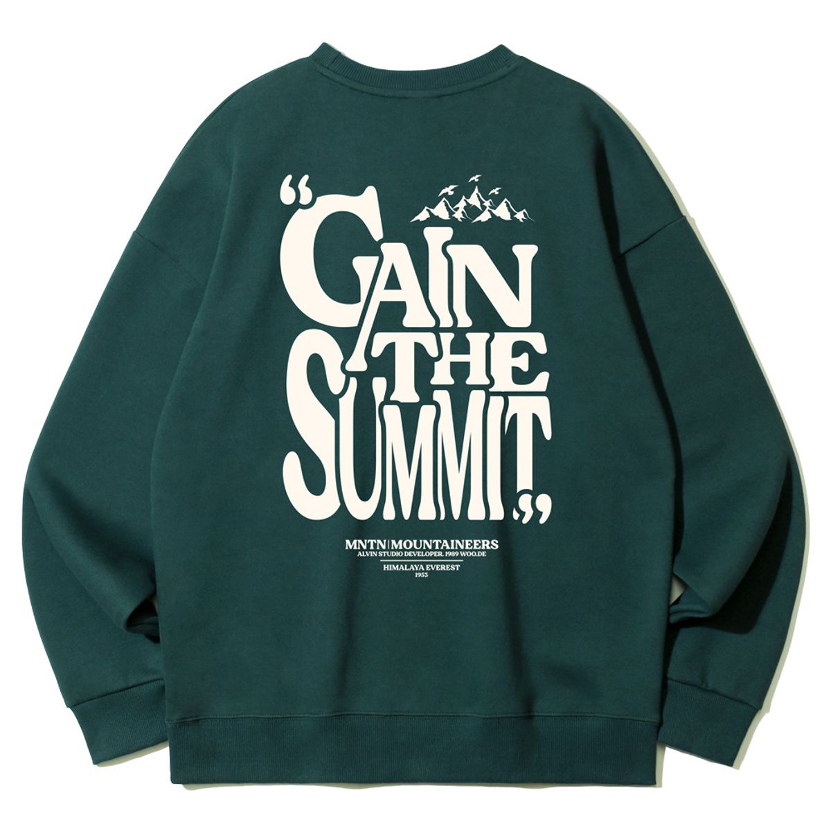 앨빈클로 주니어(ALVINCLO JUNIOR) GAIN THE SUMMIT 맨투맨 J2646 3컬러