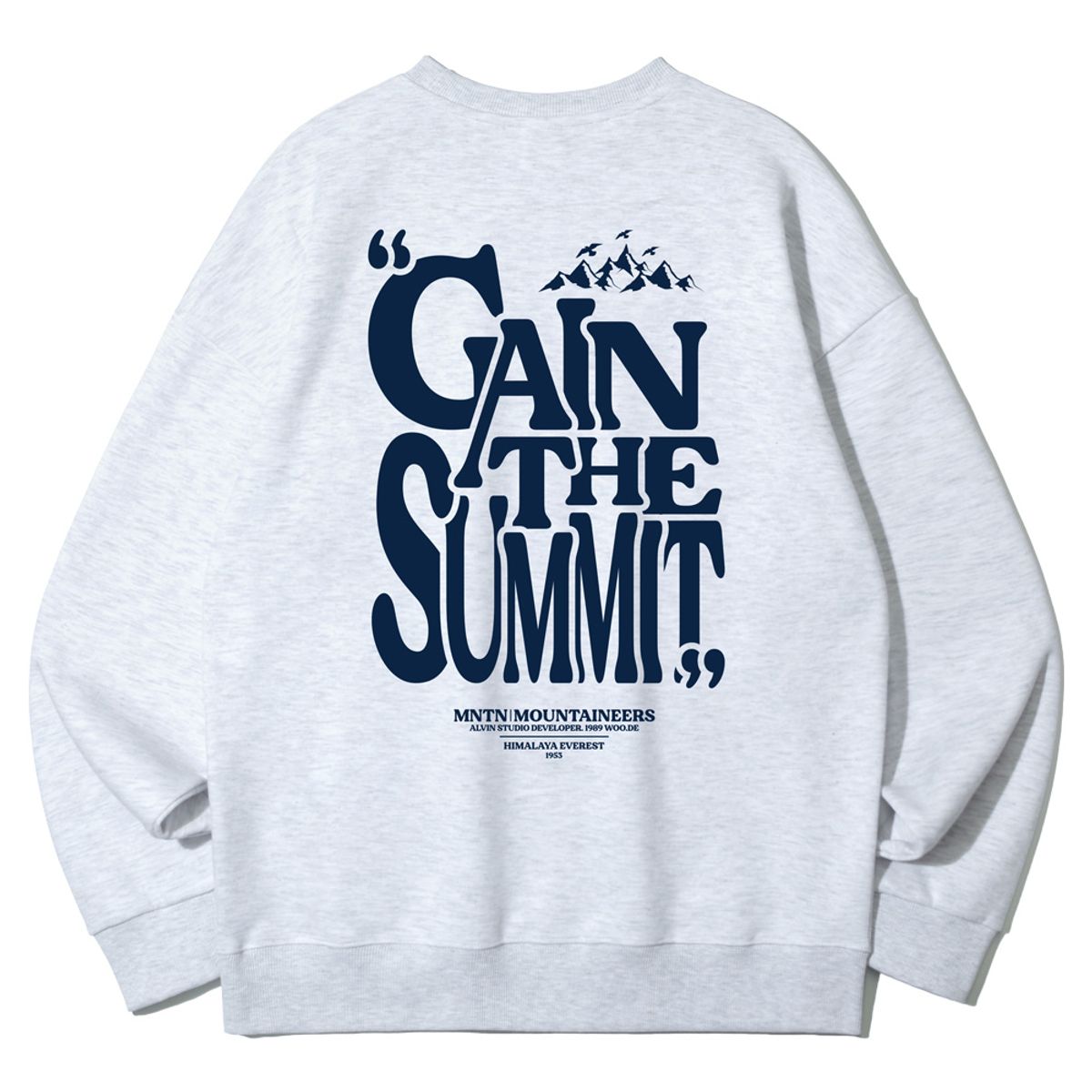 앨빈클로 주니어(ALVINCLO JUNIOR) GAIN THE SUMMIT 맨투맨 J2646 3컬러