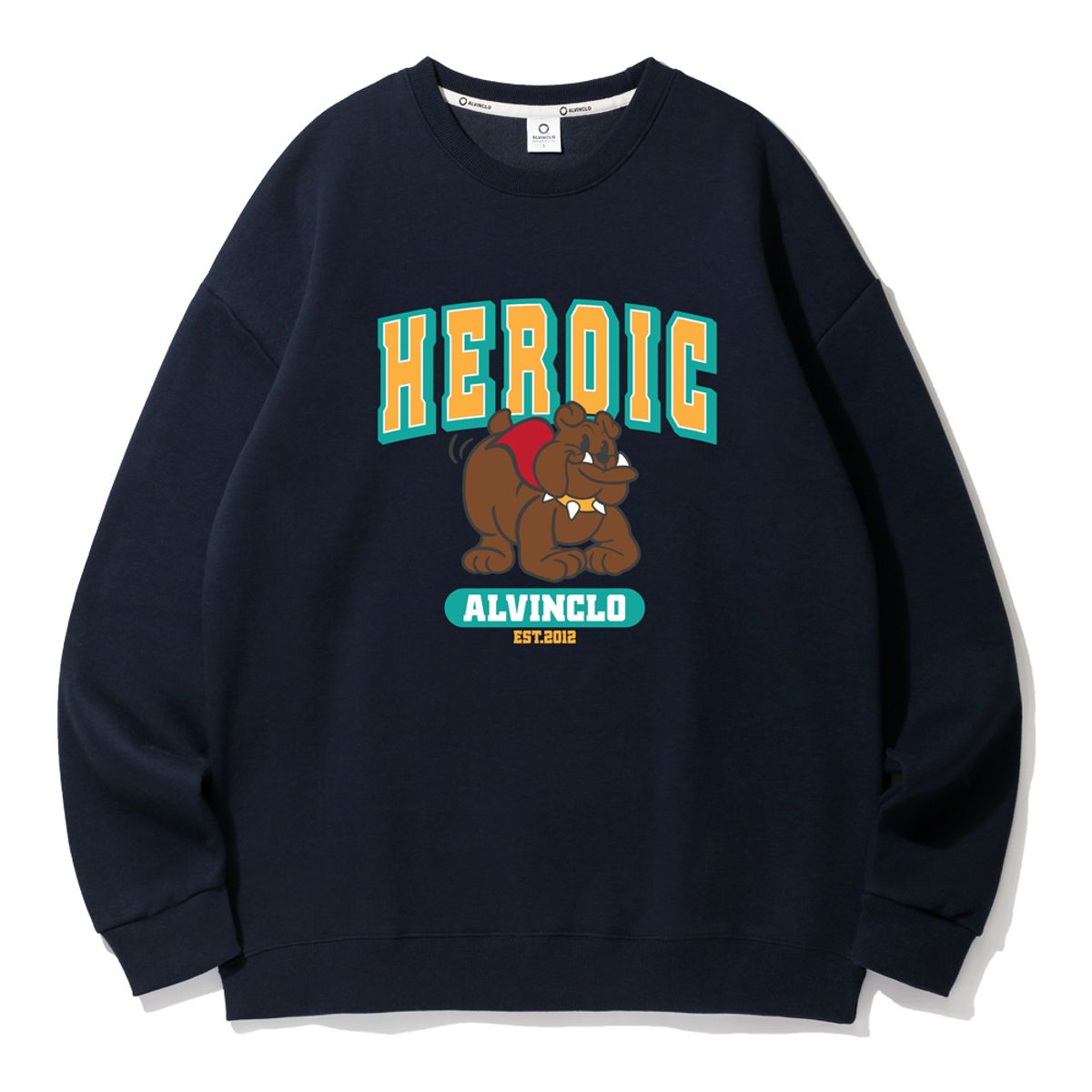 앨빈클로 주니어(ALVINCLO JUNIOR) HEROIC 불독 맨투맨 J2655 3컬러