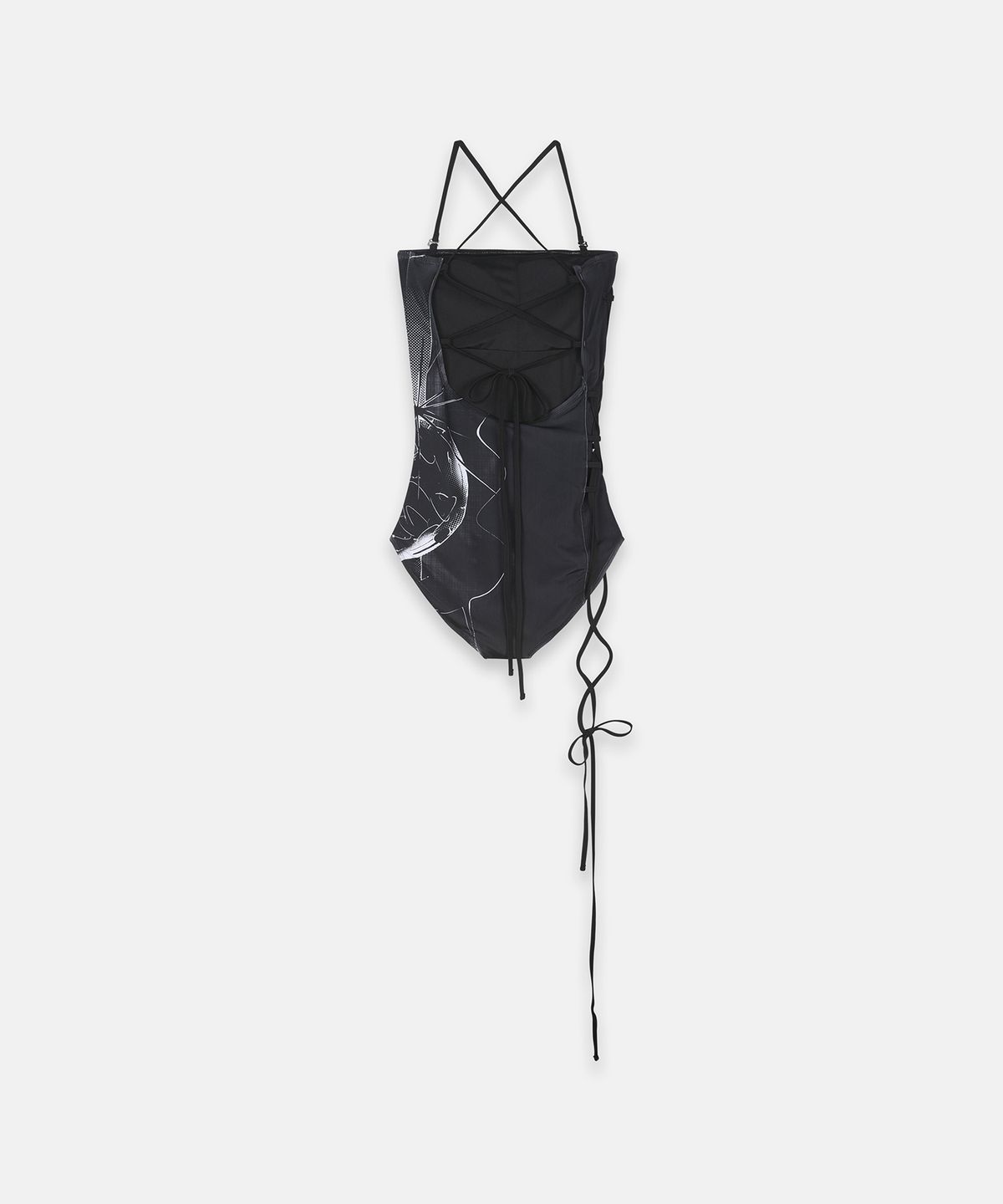 나체(NACHE) COSMIC SWIM SUIT BLACK