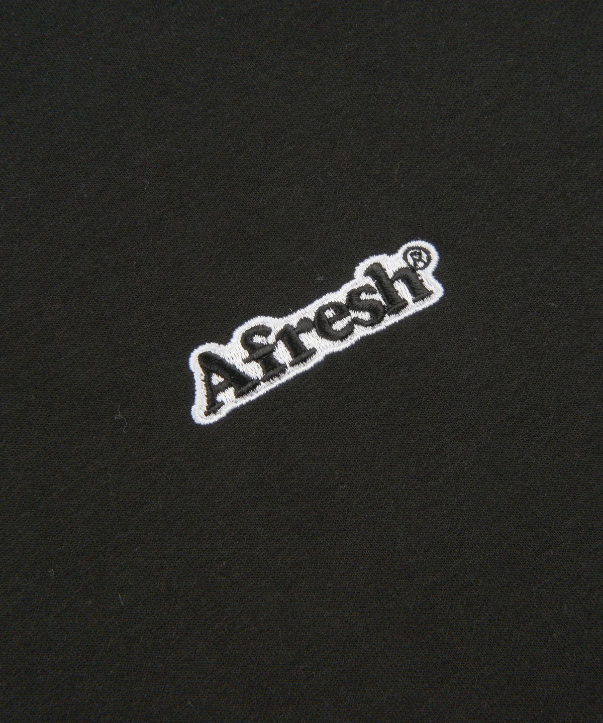 어프레쉬(AFRESH) 뉴비긴 후드티셔츠_블랙 트레이닝