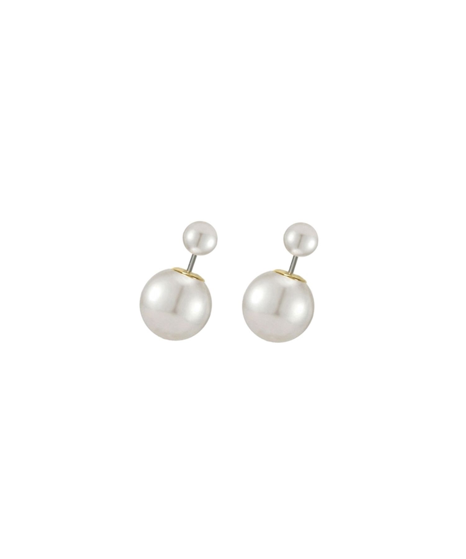 ピアス [LOVE ME MONSTER] Pure Square & Bold Pearl Earring MUSINSA | LOVE ME MONSTER Pure Square & Bold Pearl Earring
