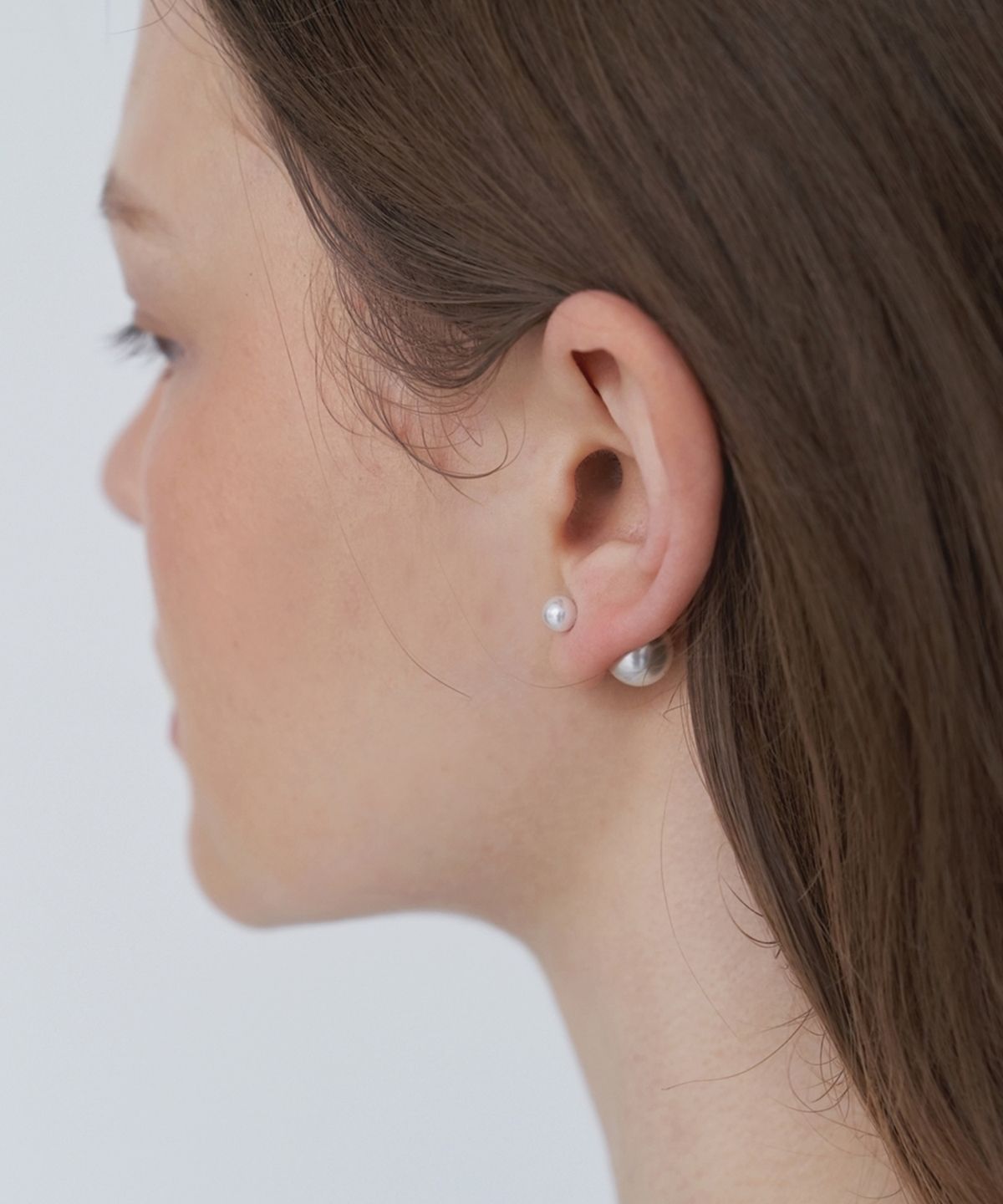 러브미몬스터(LOVE ME MONSTER) Mini Pearl & Pearl Earrings