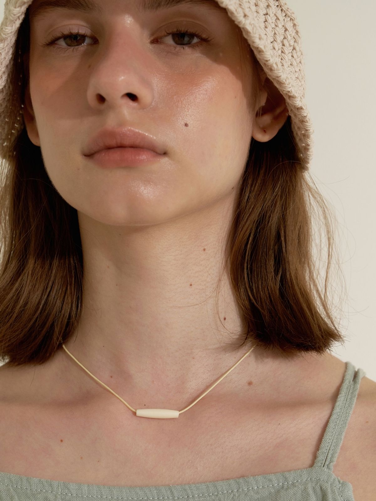 러브미몬스터(LOVE ME MONSTER) Natural Horn Strap Choker