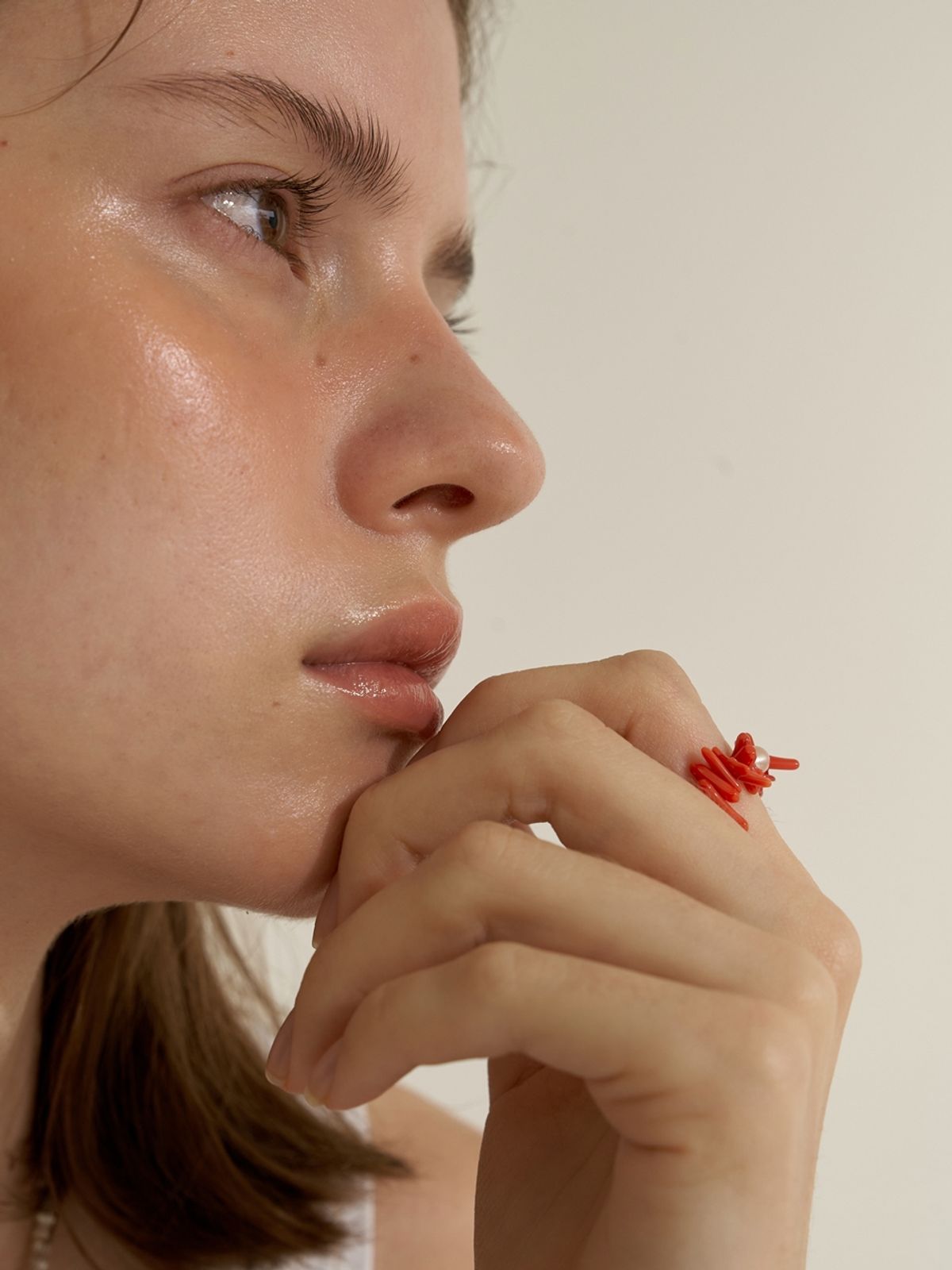 러브미몬스터(LOVE ME MONSTER) Coral Ring