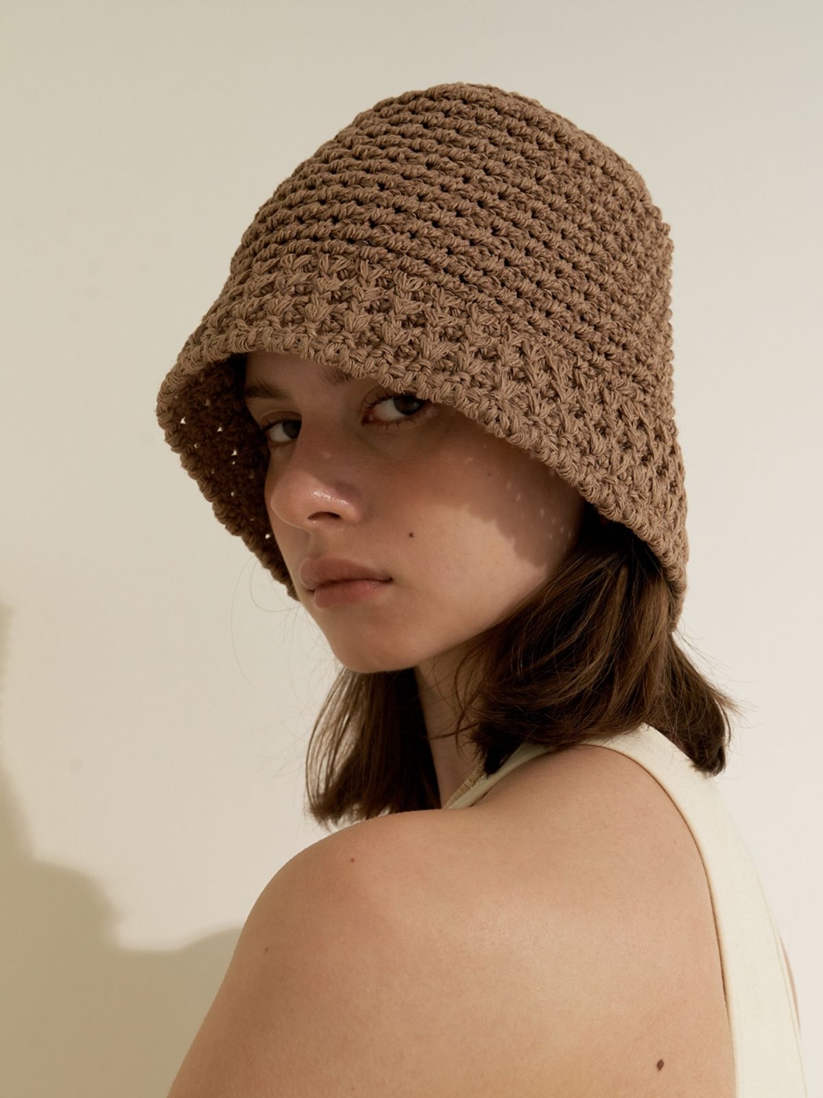 러브미몬스터(LOVE ME MONSTER) Summer Bucket Hat_Beige