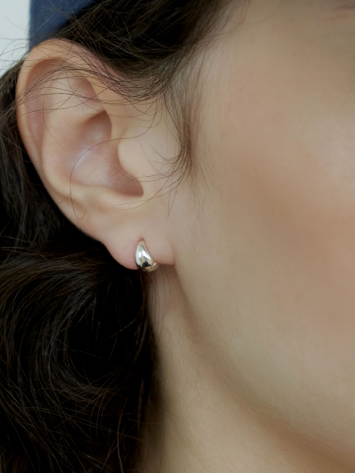 러브미몬스터(LOVE ME MONSTER) [Silver] Mini Cone Ring Earrings