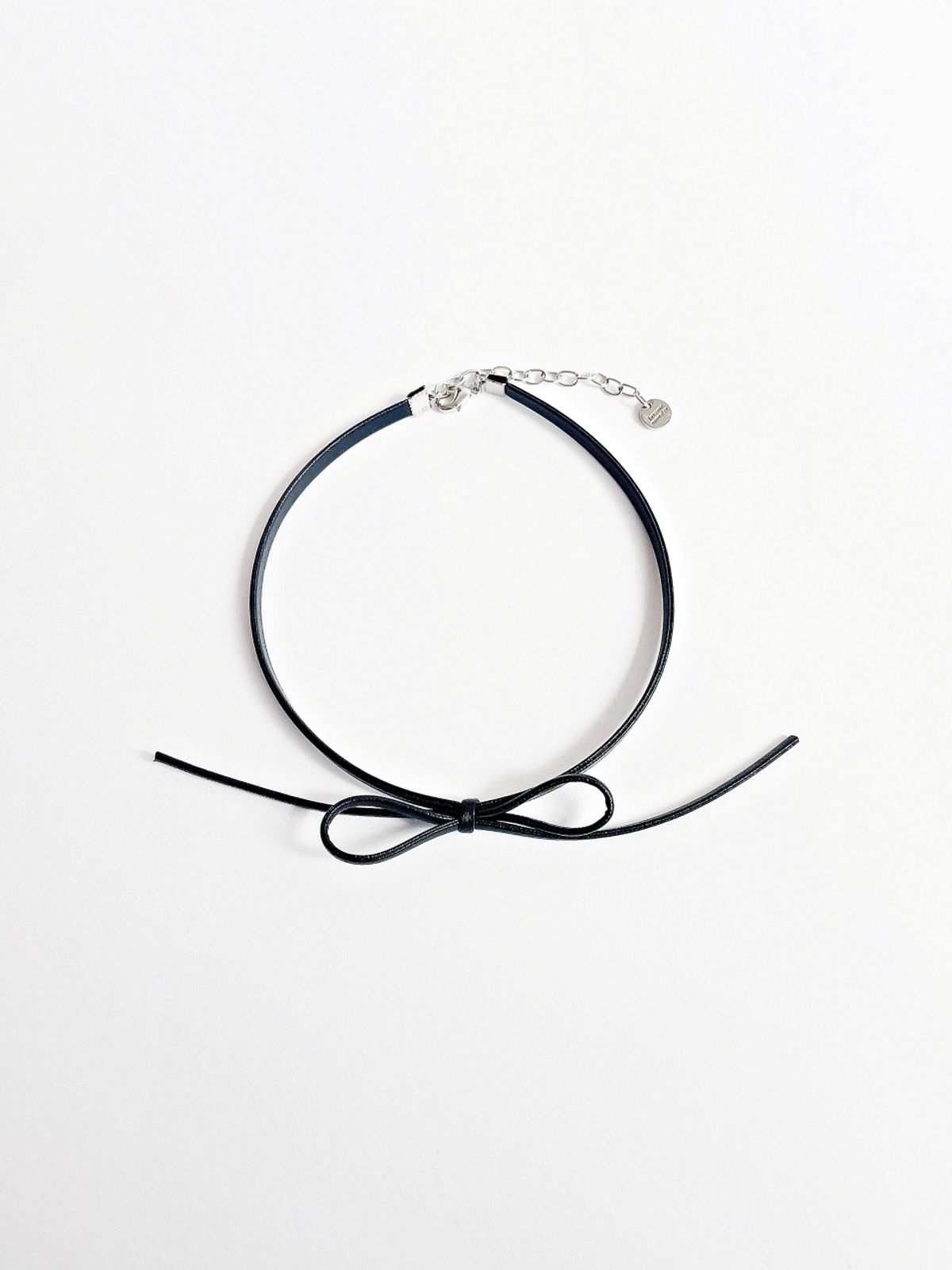 러브미몬스터(LOVE ME MONSTER) Ribbon Leather Choker