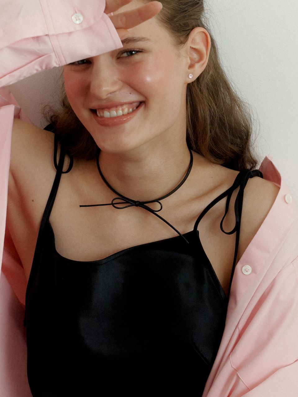 ネックレス・ペンダント LOVE ME MONSTER Petit Ribbon Leather Choker MUSINSA | LOVE ME MONSTER Ribbon Leather Choker