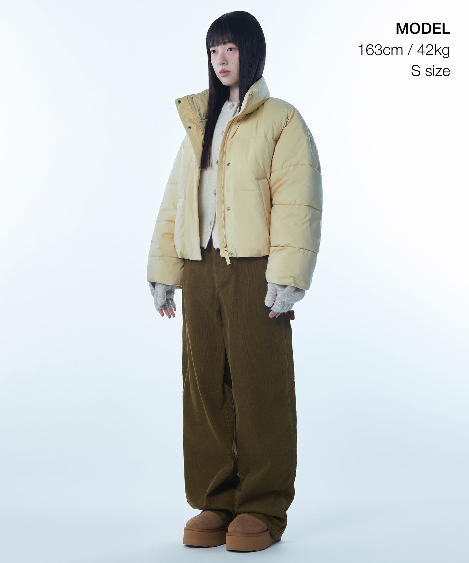 MUSINSA | MUSINSA STANDARD WOMAN Womens Daily Puffer Short Padding 