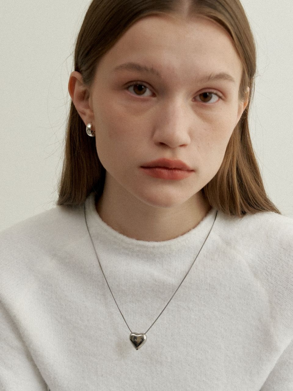 ネックレス・ペンダント LOVE ME MONSTER Surgical Chunky Link Chain Necklace L203MNK2 MUSINSA | LOVE ME MONSTER [Surgical] LMM Classic Heart Chain