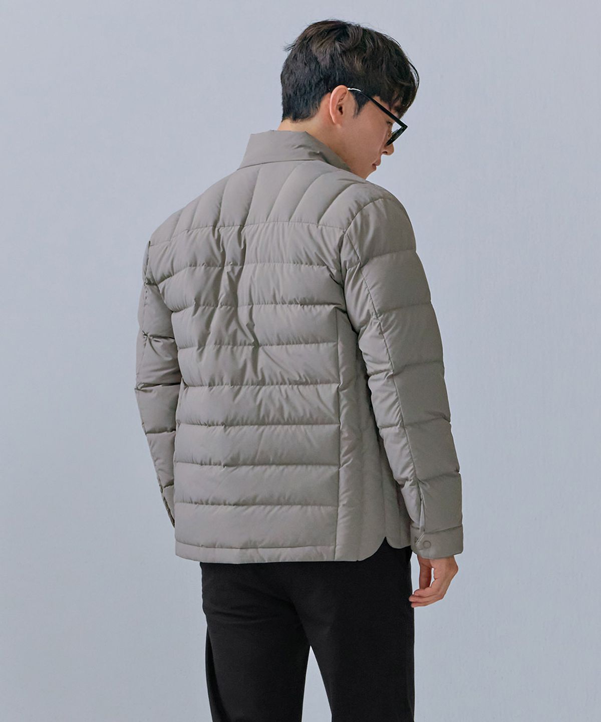 체이스컬트(CHASECULT) 남성 경량 하이넥 패딩 점퍼-CFRK4711C0X