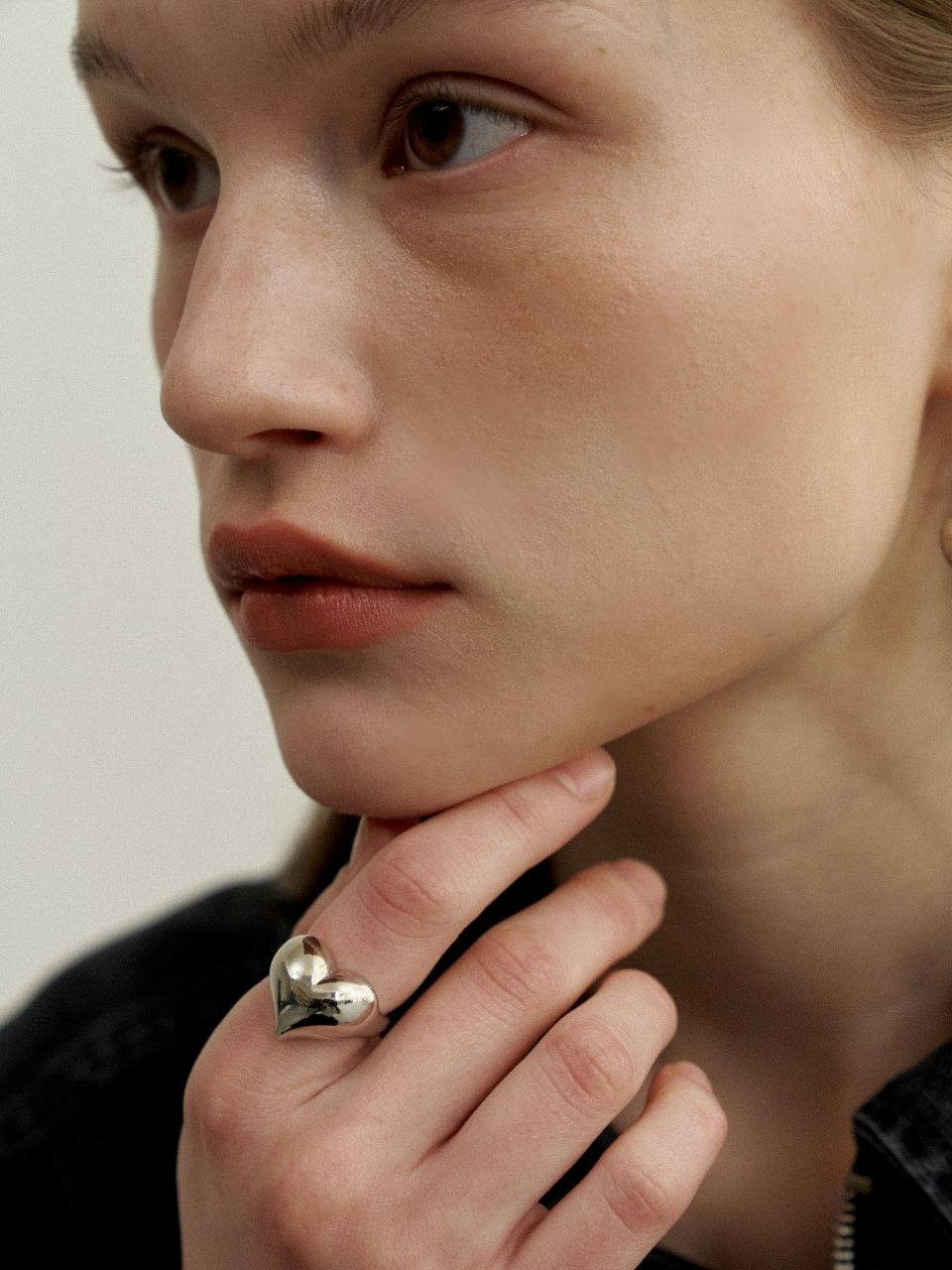★人氣★LOVE ME MONSTER★Volume Heart Ring MUSINSA公式 | LOVE ME MONSTER Volume Heart Ring