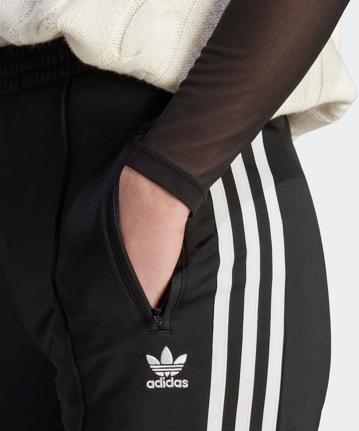 아디다스(ADIDAS) 파이어버드 트랙 팬츠 - 블랙 / IL8763