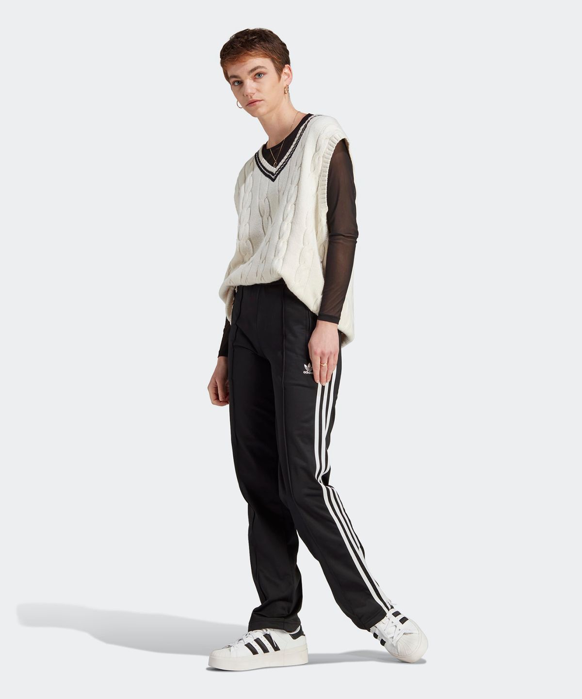 아디다스(ADIDAS) 파이어버드 트랙 팬츠 - 블랙 / IL8763