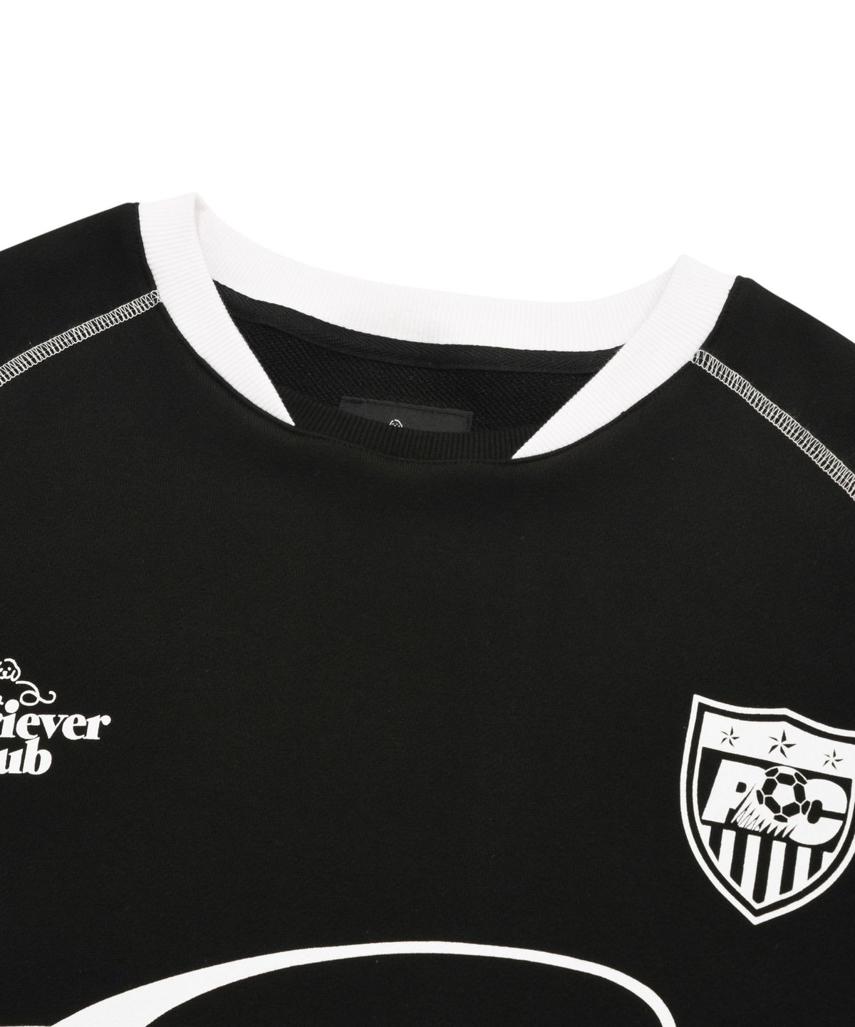 리트리버클럽(RETRIEVER CLUB) HOWLING SOCCER CREWNECK [BLACK]