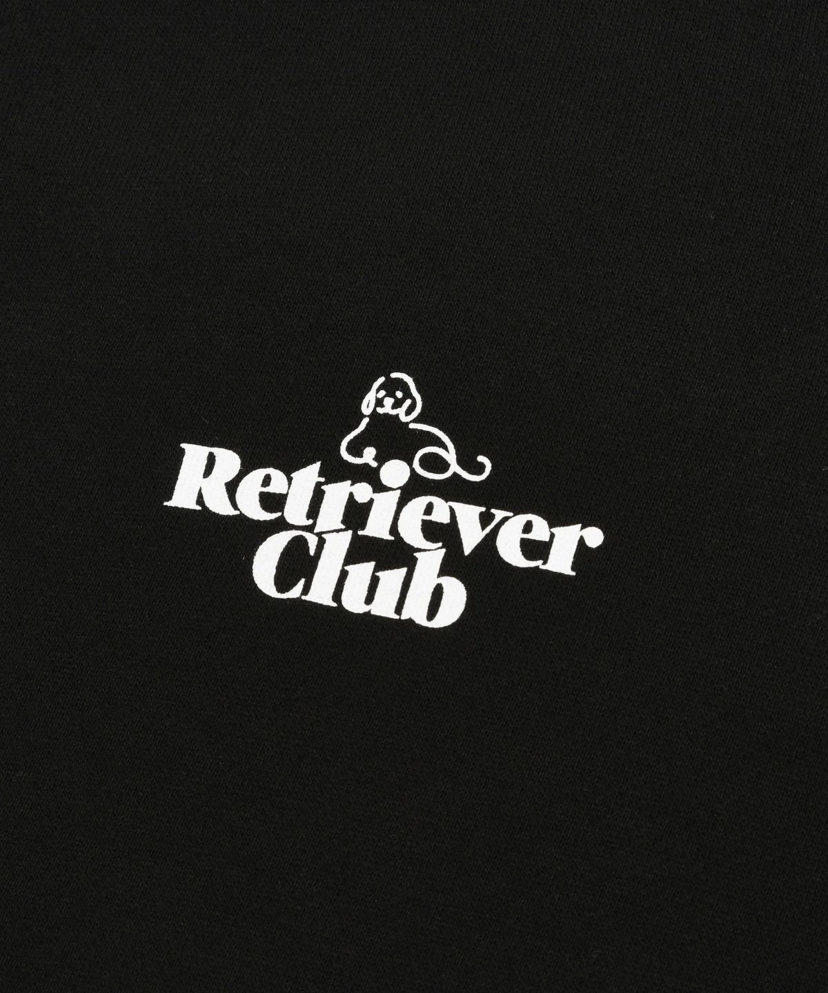 리트리버클럽(RETRIEVER CLUB) HOWLING SOCCER CREWNECK [BLACK]