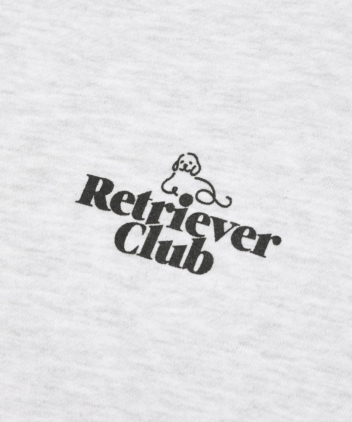 리트리버클럽(RETRIEVER CLUB) HOWLING SOCCER CREWNECK [MELANGE GRAY]