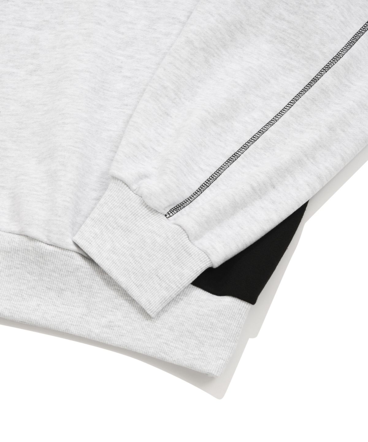 리트리버클럽(RETRIEVER CLUB) HOWLING SOCCER CREWNECK [MELANGE GRAY]