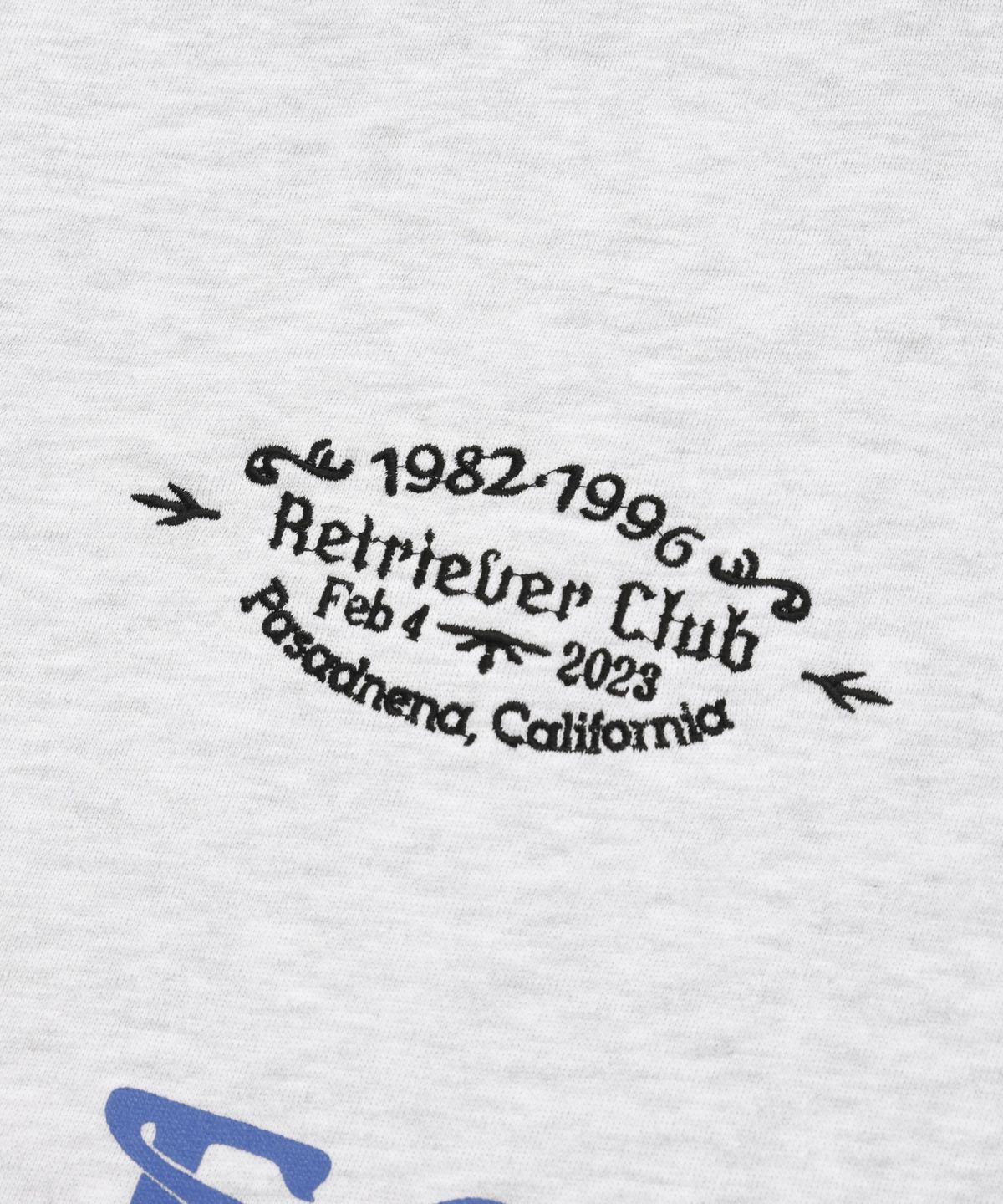 리트리버클럽(RETRIEVER CLUB) CLASSIC SOCCER CREWNECK [MELANGE GRAY]