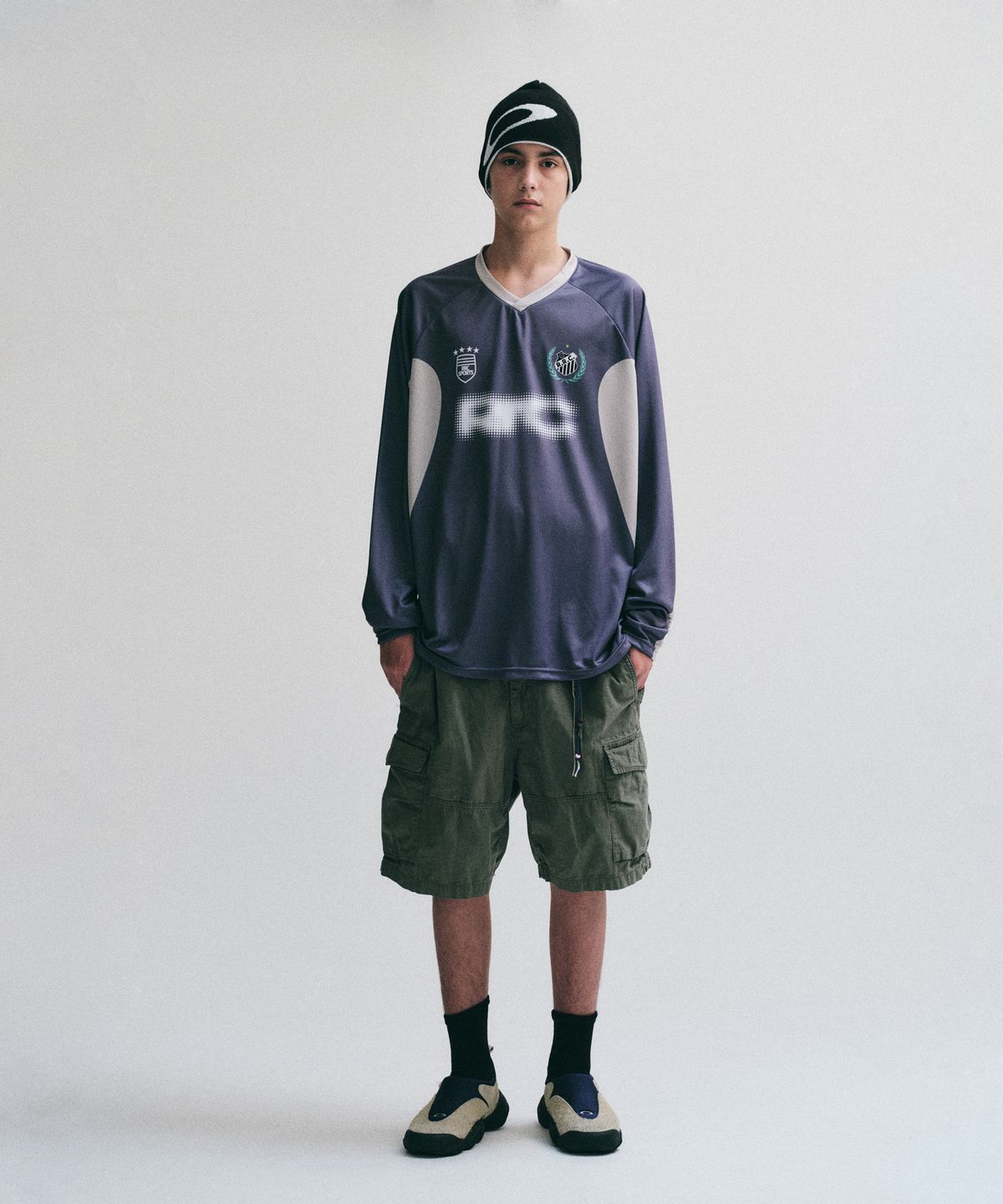 리트리버클럽(RETRIEVER CLUB) RRC SOCCER JERSEY [GRAY]