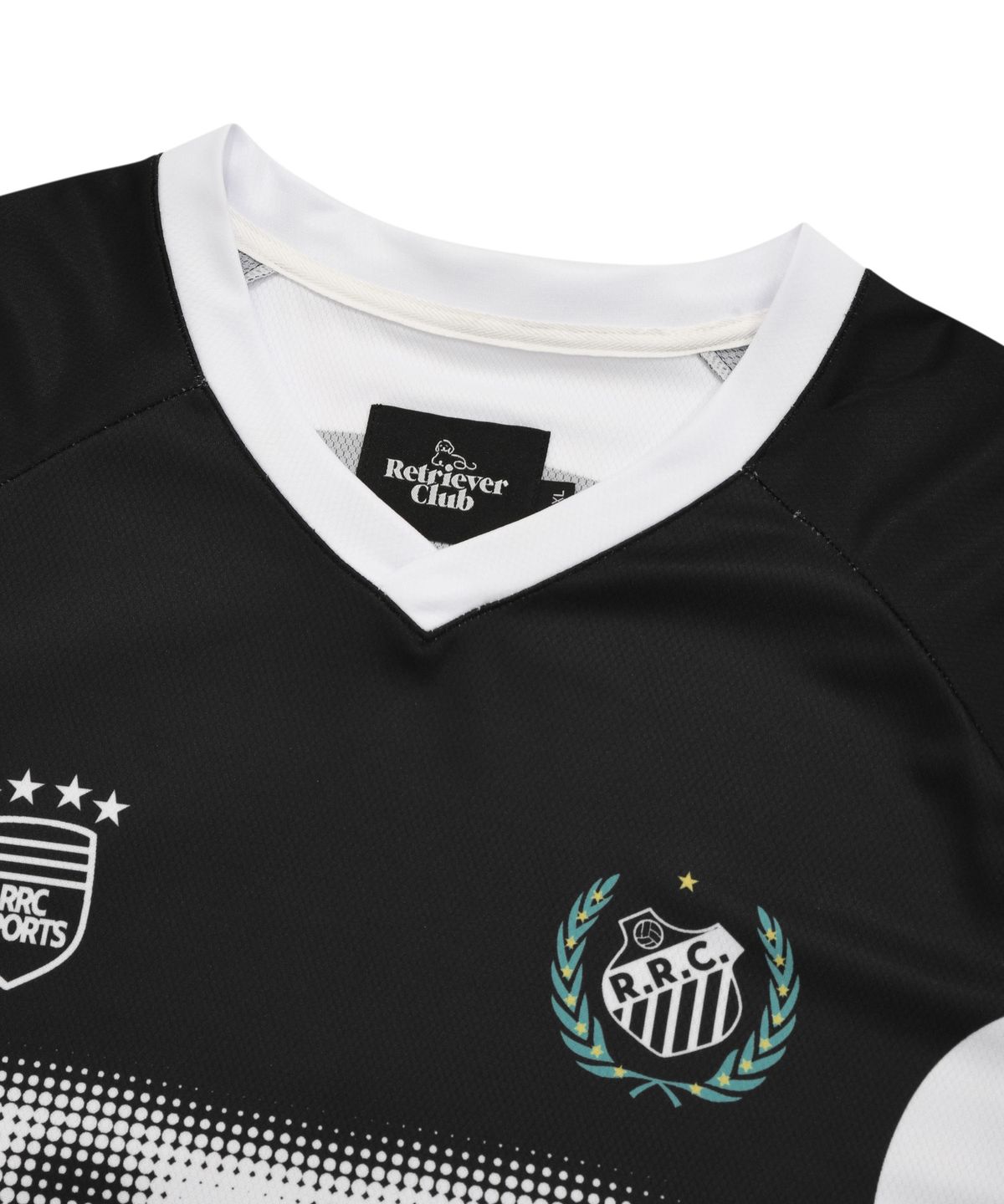 리트리버클럽(RETRIEVER CLUB) RRC SOCCER JERSEY [BLACK]
