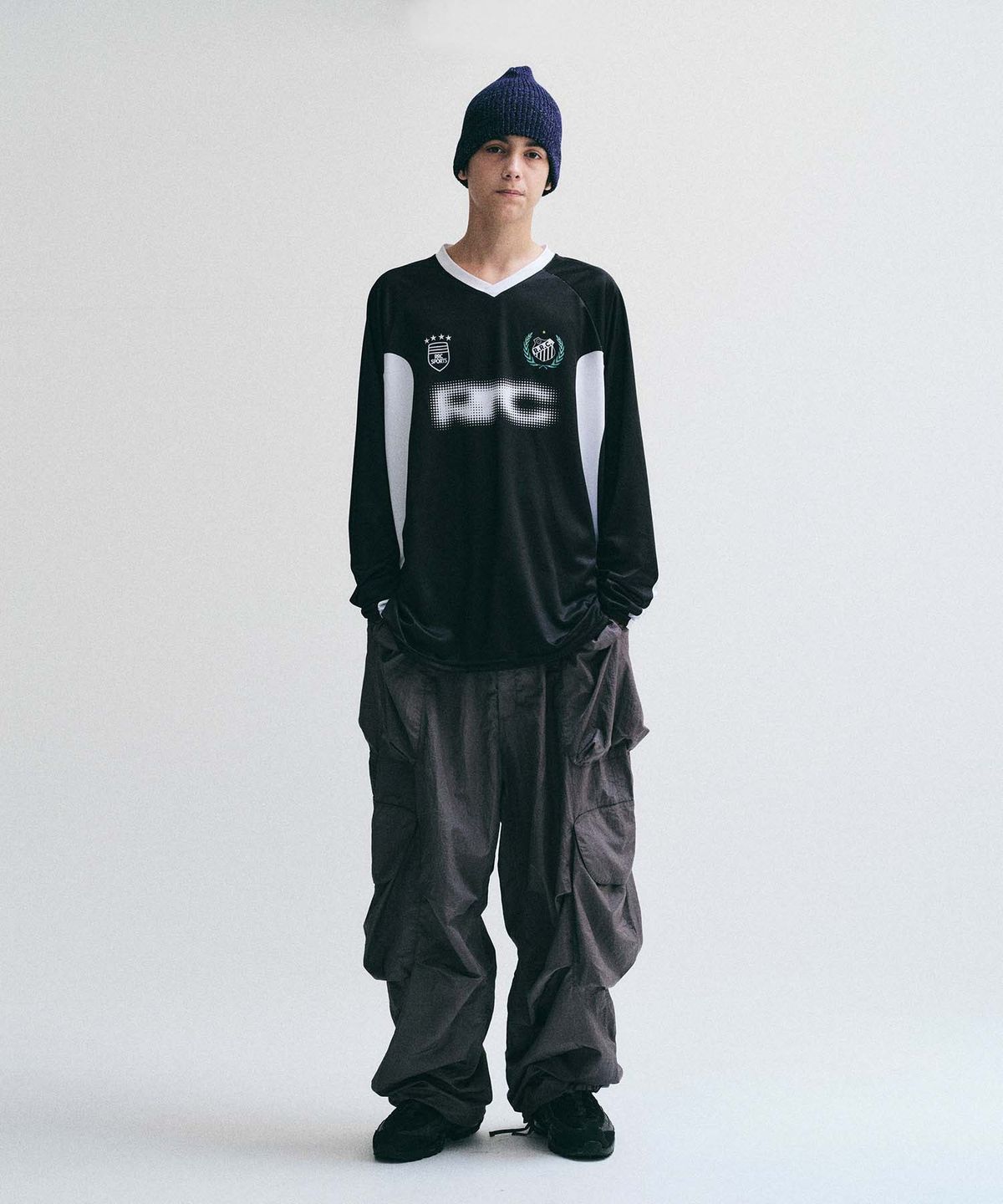 리트리버클럽(RETRIEVER CLUB) RRC SOCCER JERSEY [BLACK]