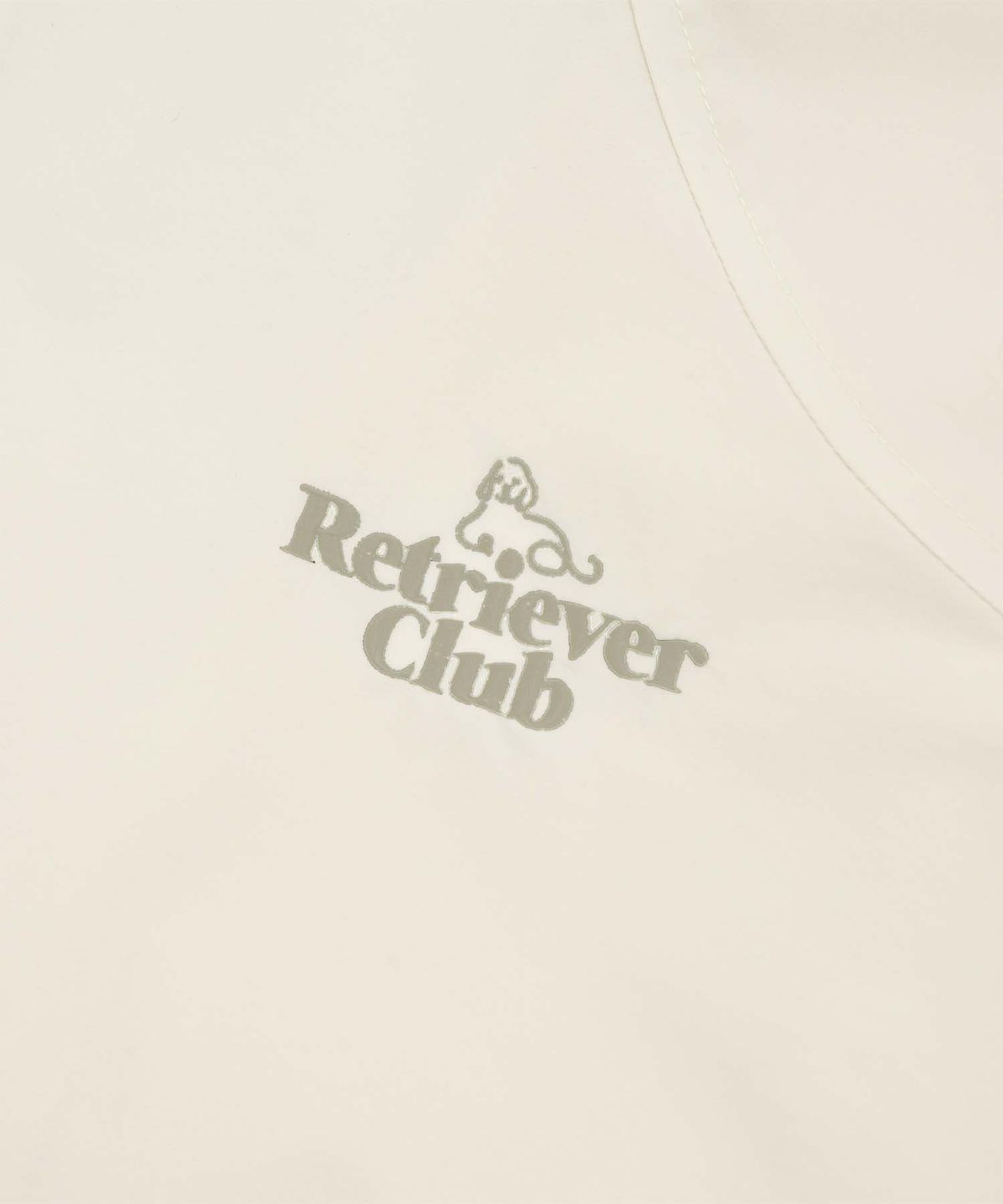 리트리버클럽(RETRIEVER CLUB) RC LOGO WINDBREAKER [IVORY]