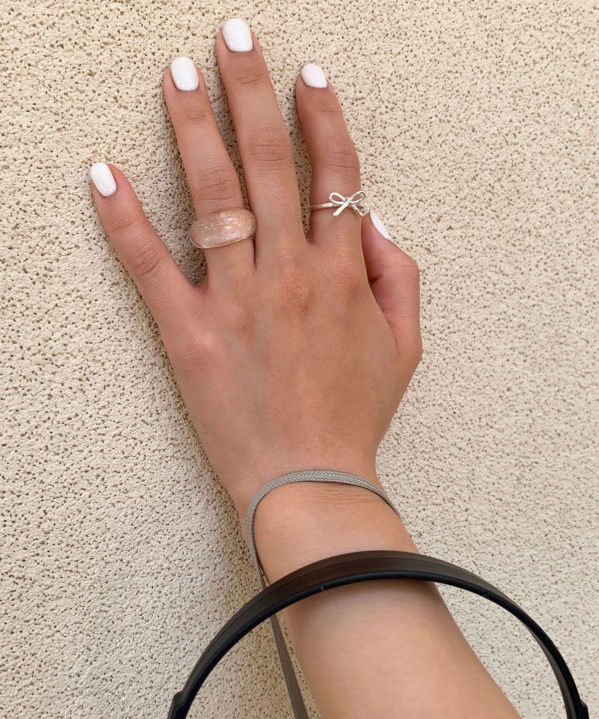 잇더즌매터(IT DOESN'T MATTER) Teeny ribbon ring (Silver)