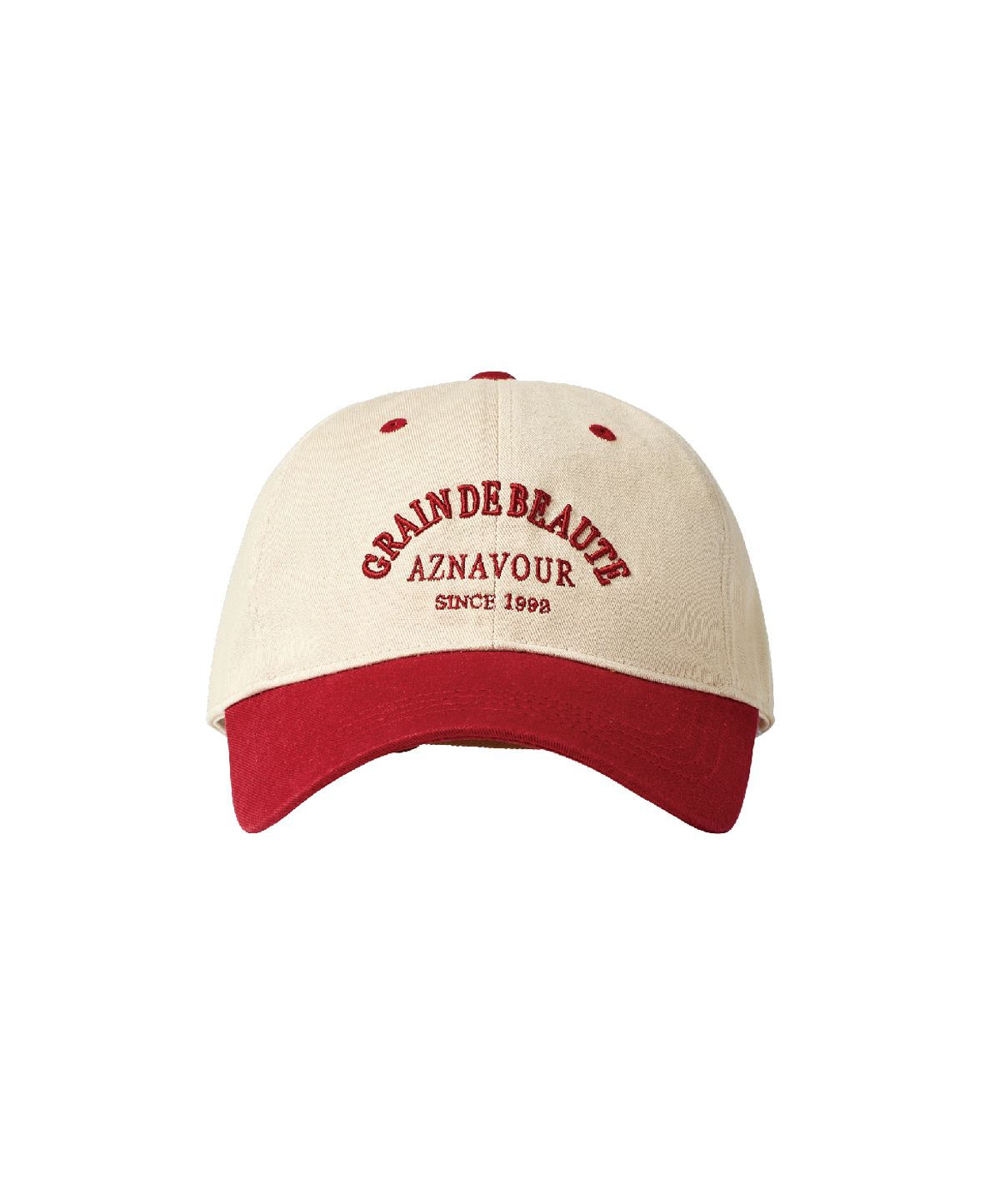 그랭드보떼(GRAIN DE BEAUTE) Signature 1992 Ball Cap [Wine]