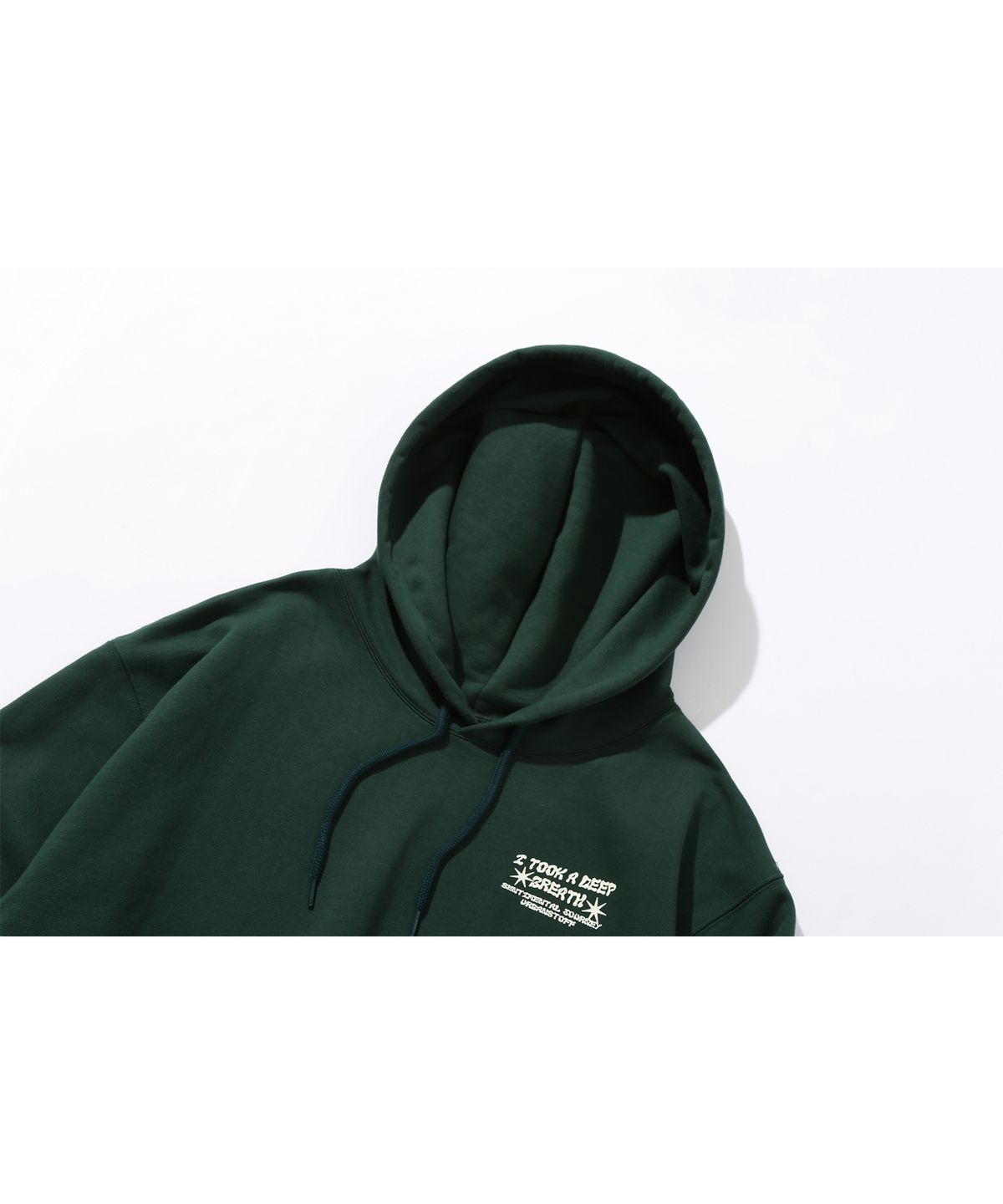 어반스터프(URBANSTOFF) 원 스크립트 후디 (딥그린)