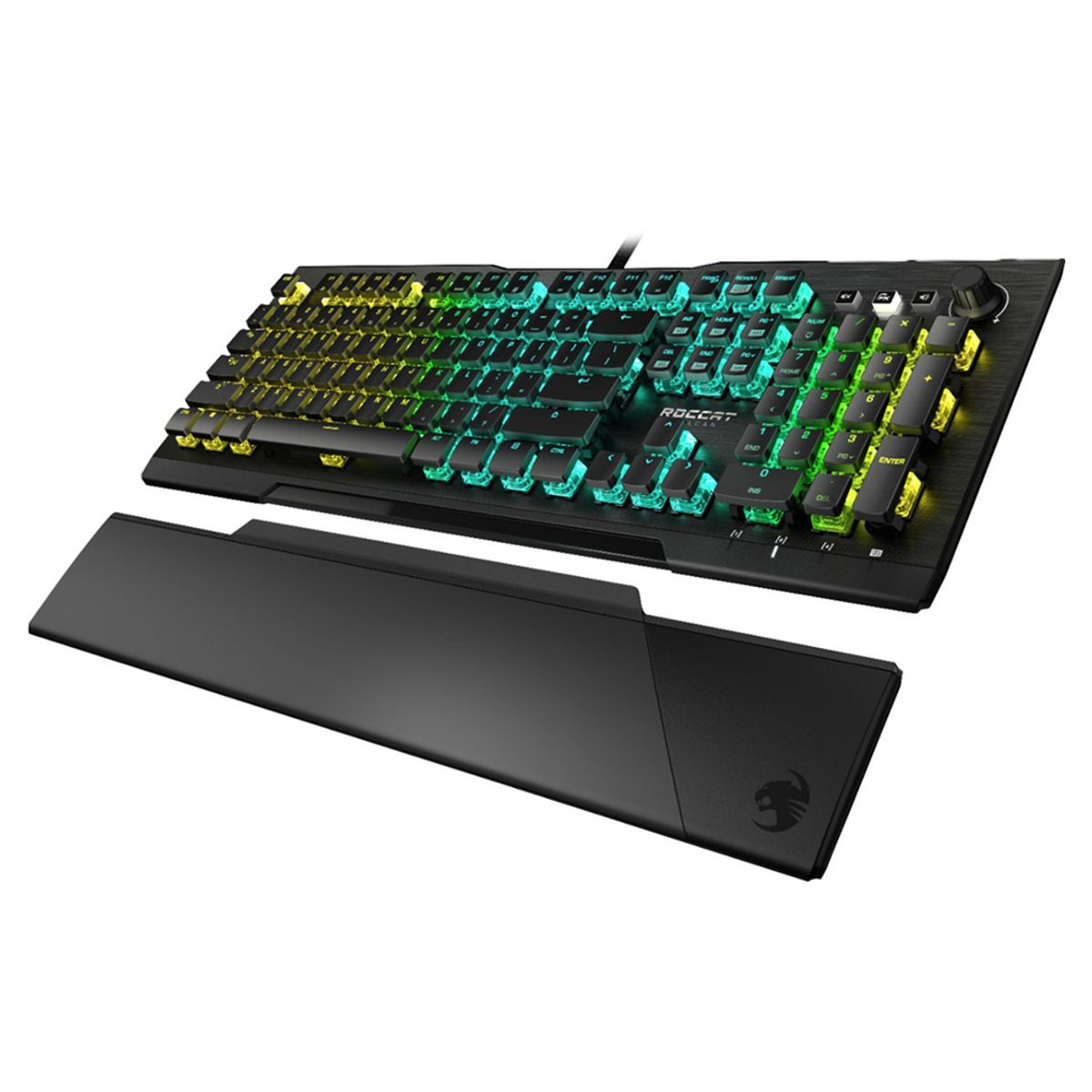 로캣(ROCCAT) 벌칸 프로 Vulcan Pro 게이밍 키보드 Black (적축/영문 자판)