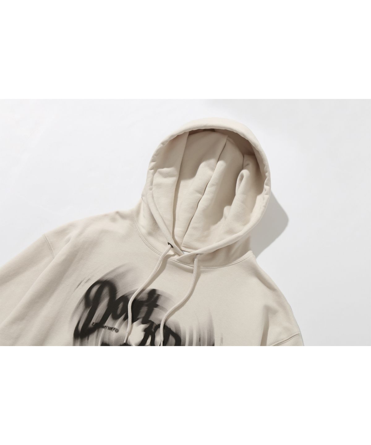 어반스터프(URBANSTOFF) 디스트레스드 후디 (크림)