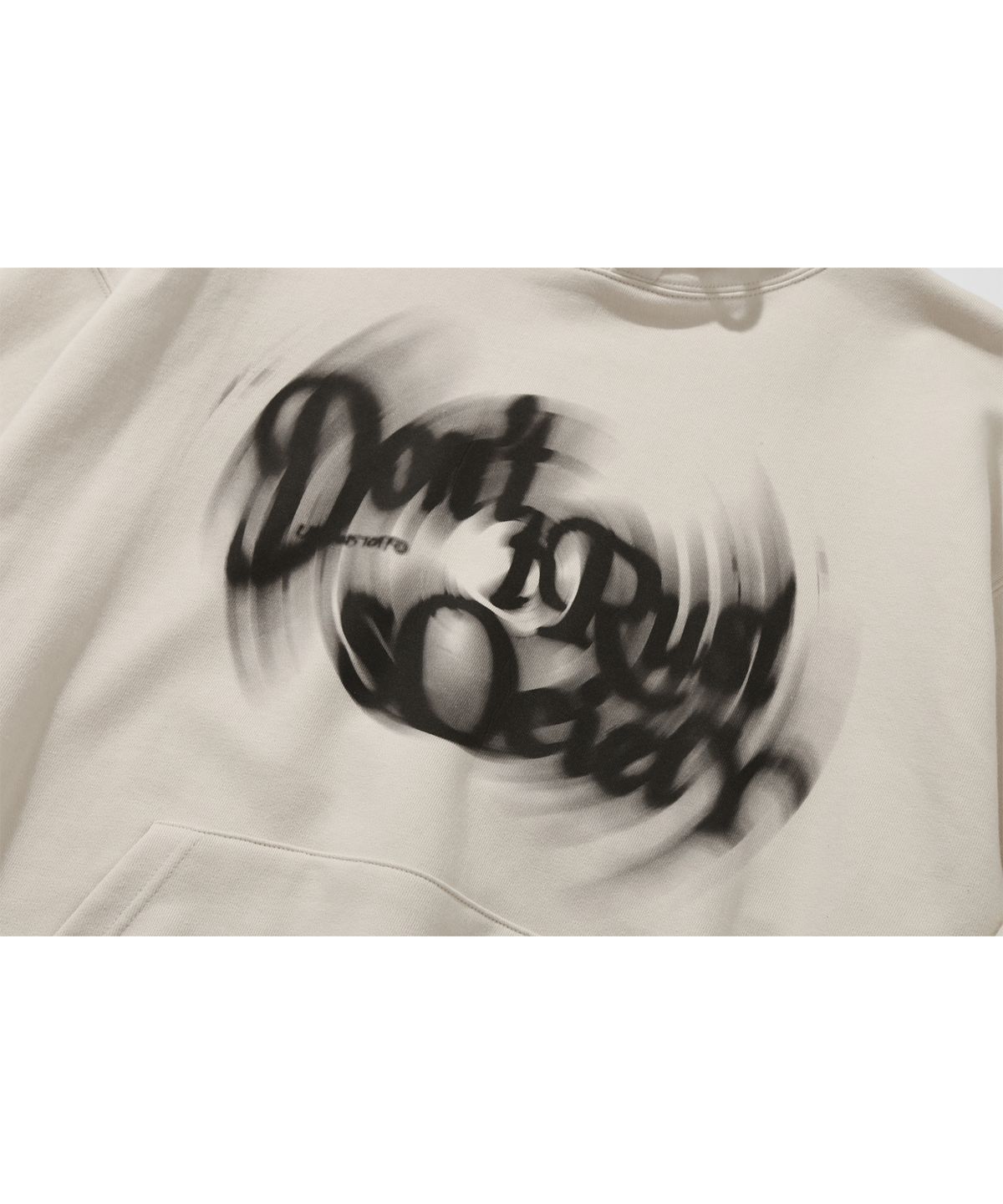 어반스터프(URBANSTOFF) 디스트레스드 후디 (크림)