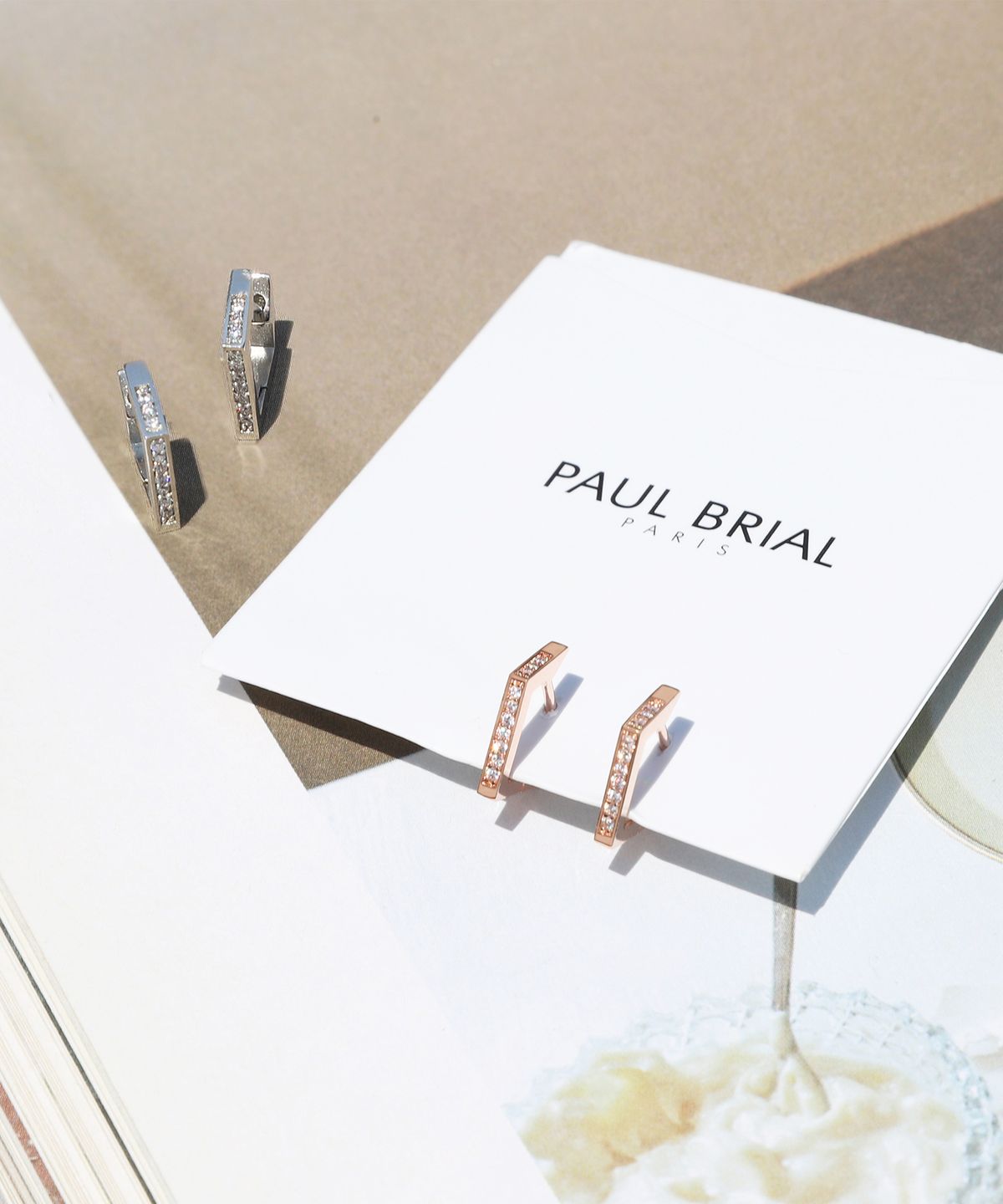 폴브리알(PAUL BRIAL) 레뜨왈 원터치 귀걸이 PYBE0295