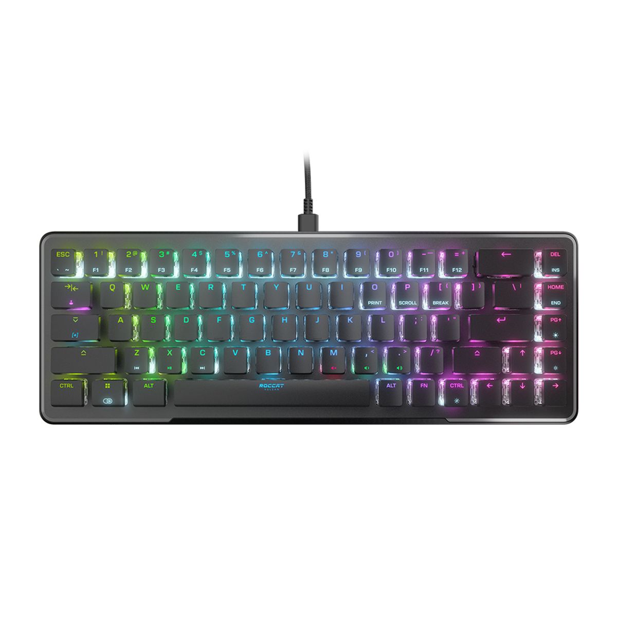 로캣(ROCCAT) 벌칸2 미니 Vulcan II Mini 게이밍 키보드 Black (적축/영문 자판)