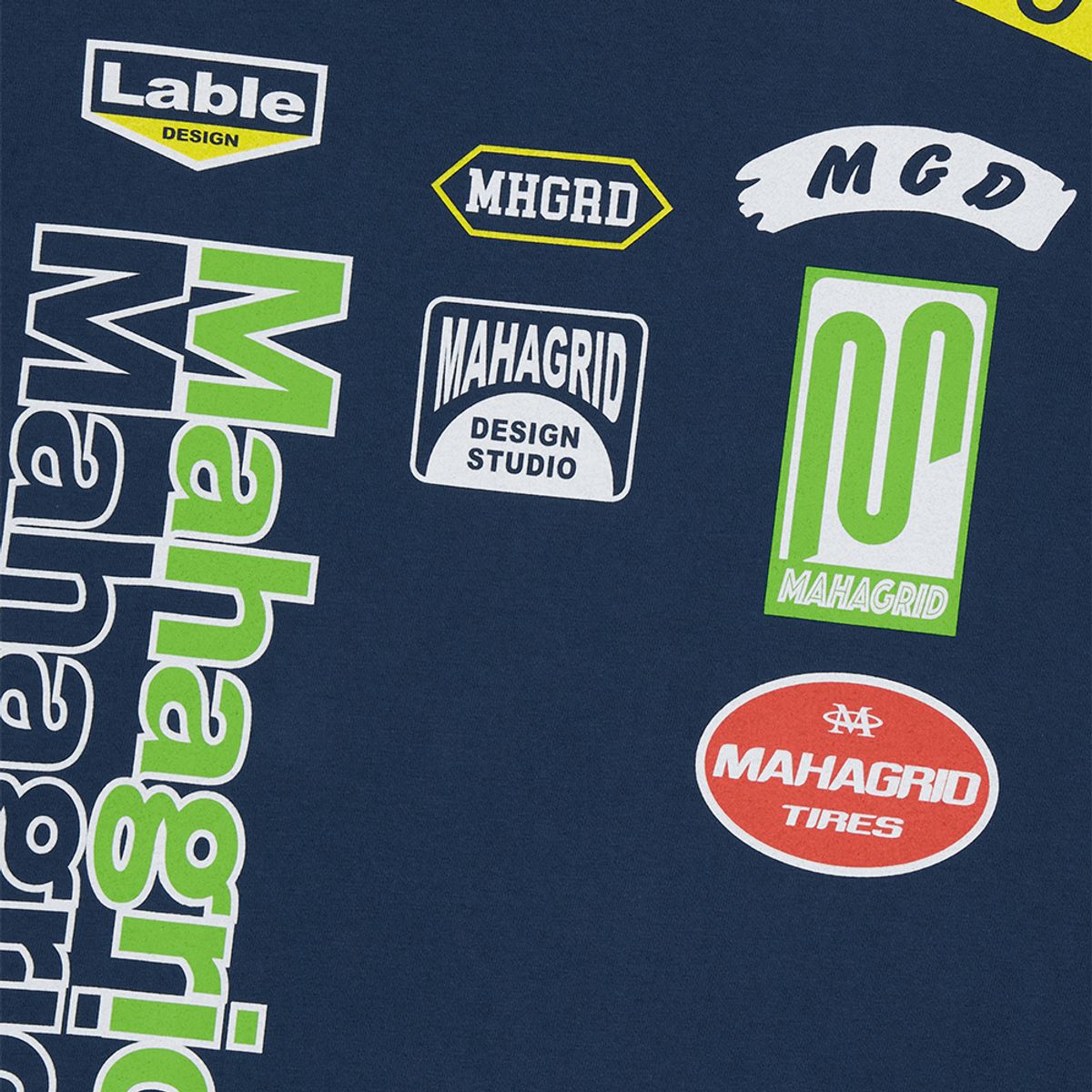 마하그리드(MAHAGRID) RACING LS TEE BLUE(MG2DFMT559A)