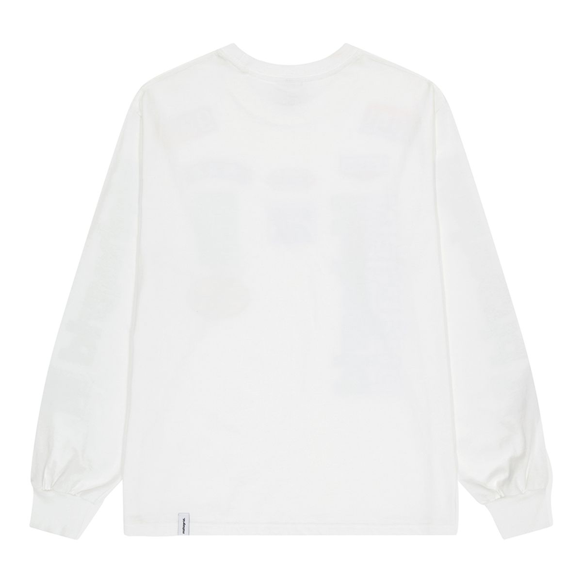 마하그리드(MAHAGRID) RACING LS TEE WHITE(MG2DFMT559A)