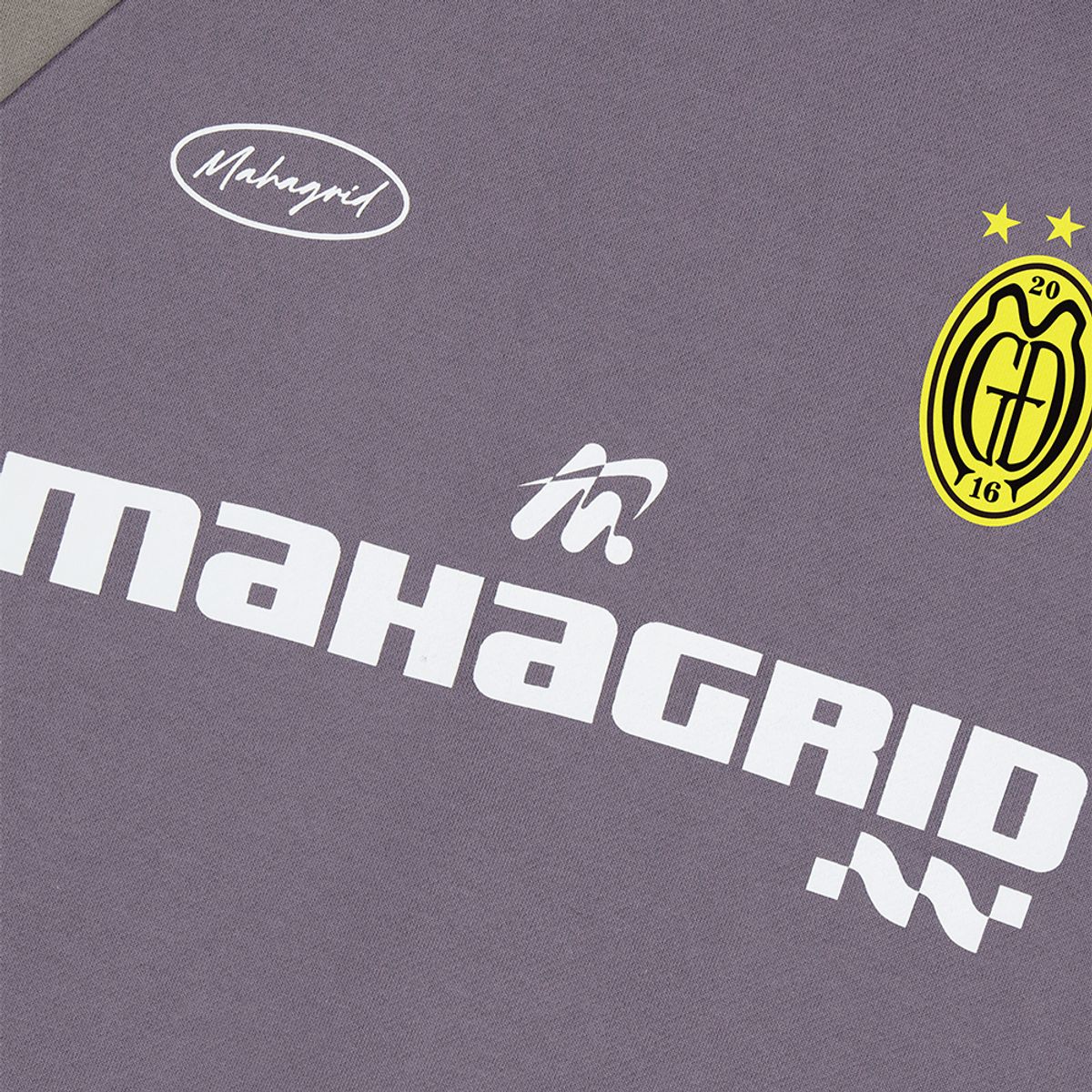 마하그리드(MAHAGRID) MGD FOOTBALL SWEATSHIRT PURPLE(MG2DFMM443A)