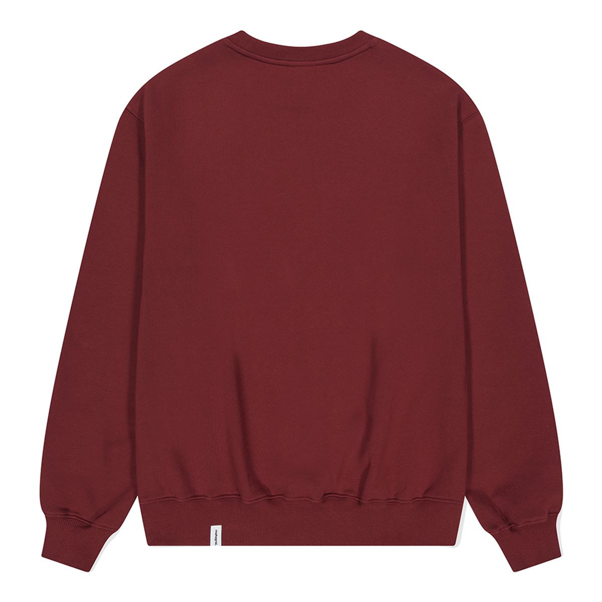 마하그리드(MAHAGRID) POSTER SWEATSHIRT BURGUNDY(MG2DFMM446A)
