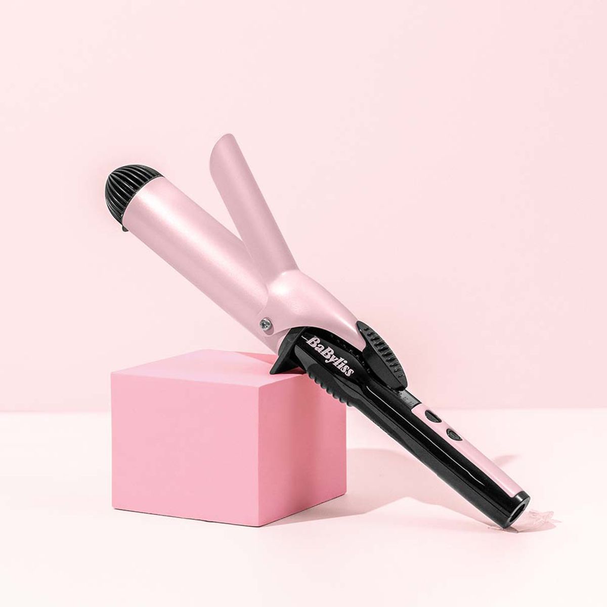 바비리스(BABYLISS) 글래머 볼륨 고데기 38mm  핑크  2289K