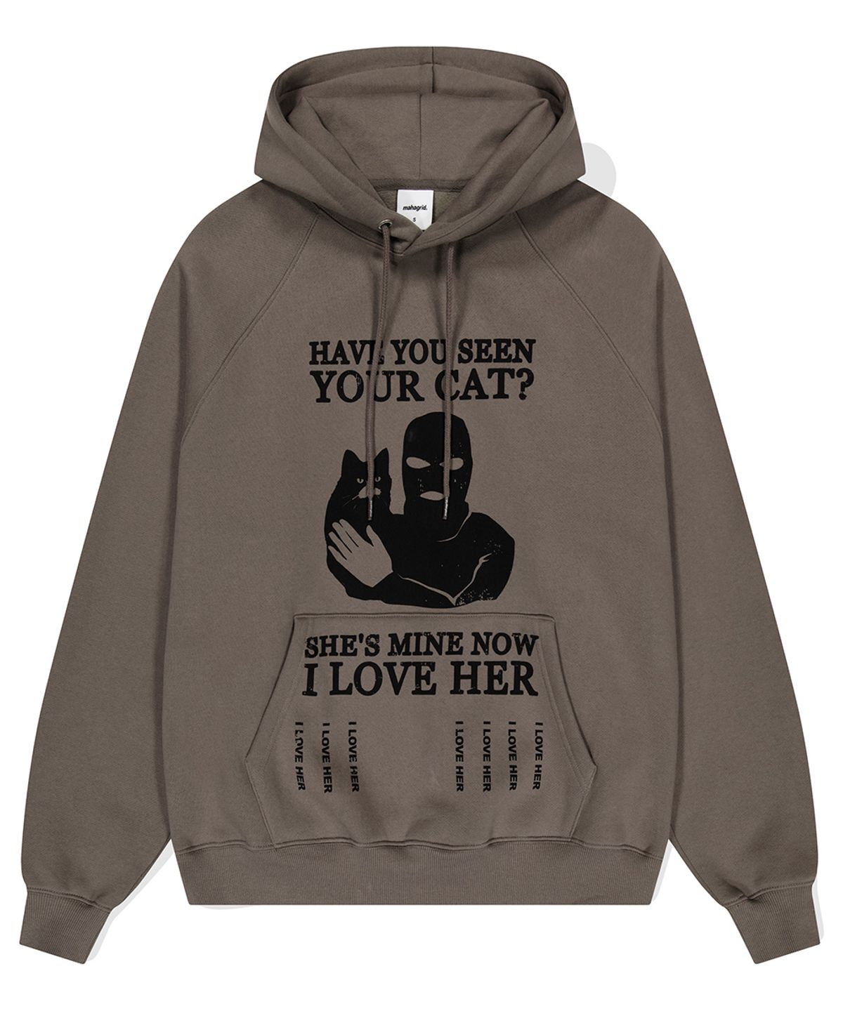 마하그리드(MAHAGRID) KIDNAP HOODIE_3colors